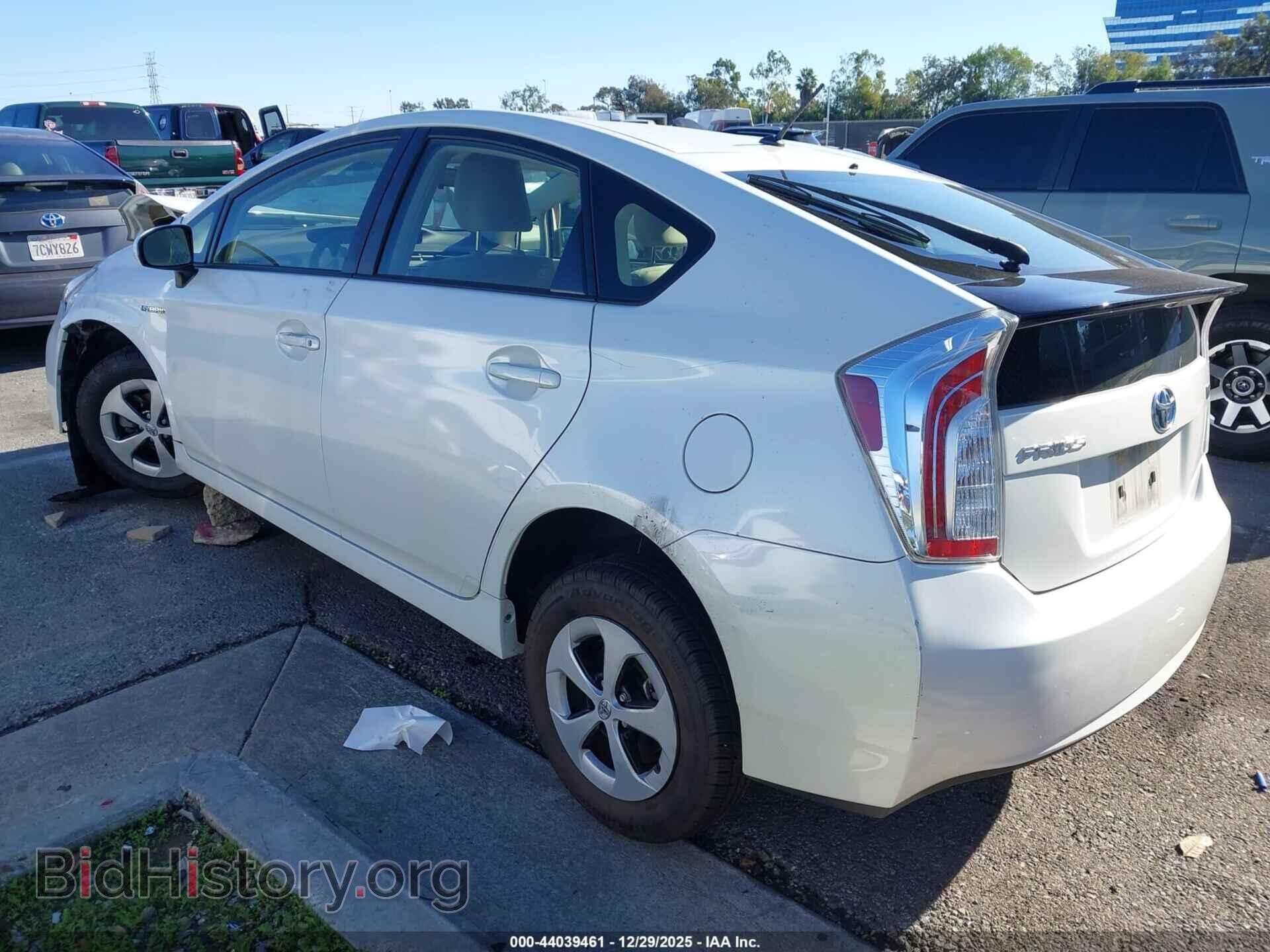 2013 TOYOTA PRIUS - VIN: JTDKN3DU0D1646048 - Фото 3