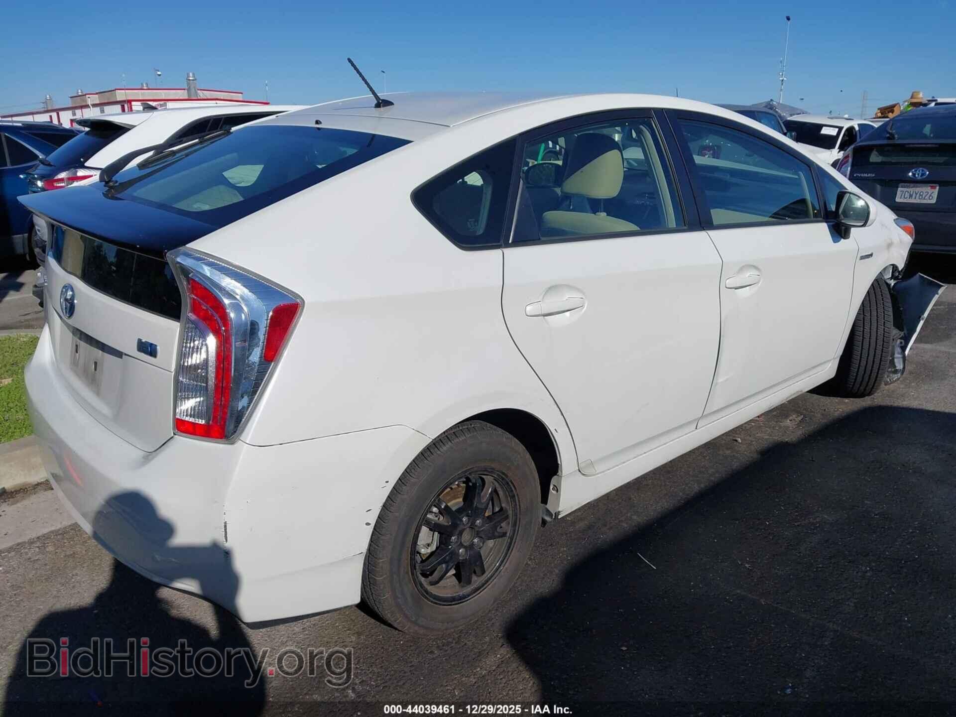 2013 TOYOTA PRIUS - VIN: JTDKN3DU0D1646048 - Фото 4