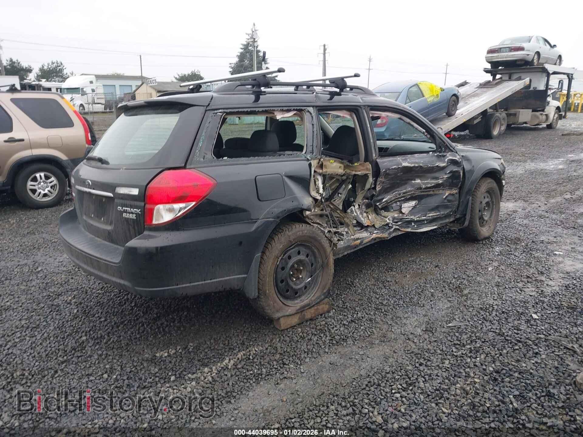 2008 SUBARU OUTBACK - VIN: 4S4BP60C987352123 - Фото 4
