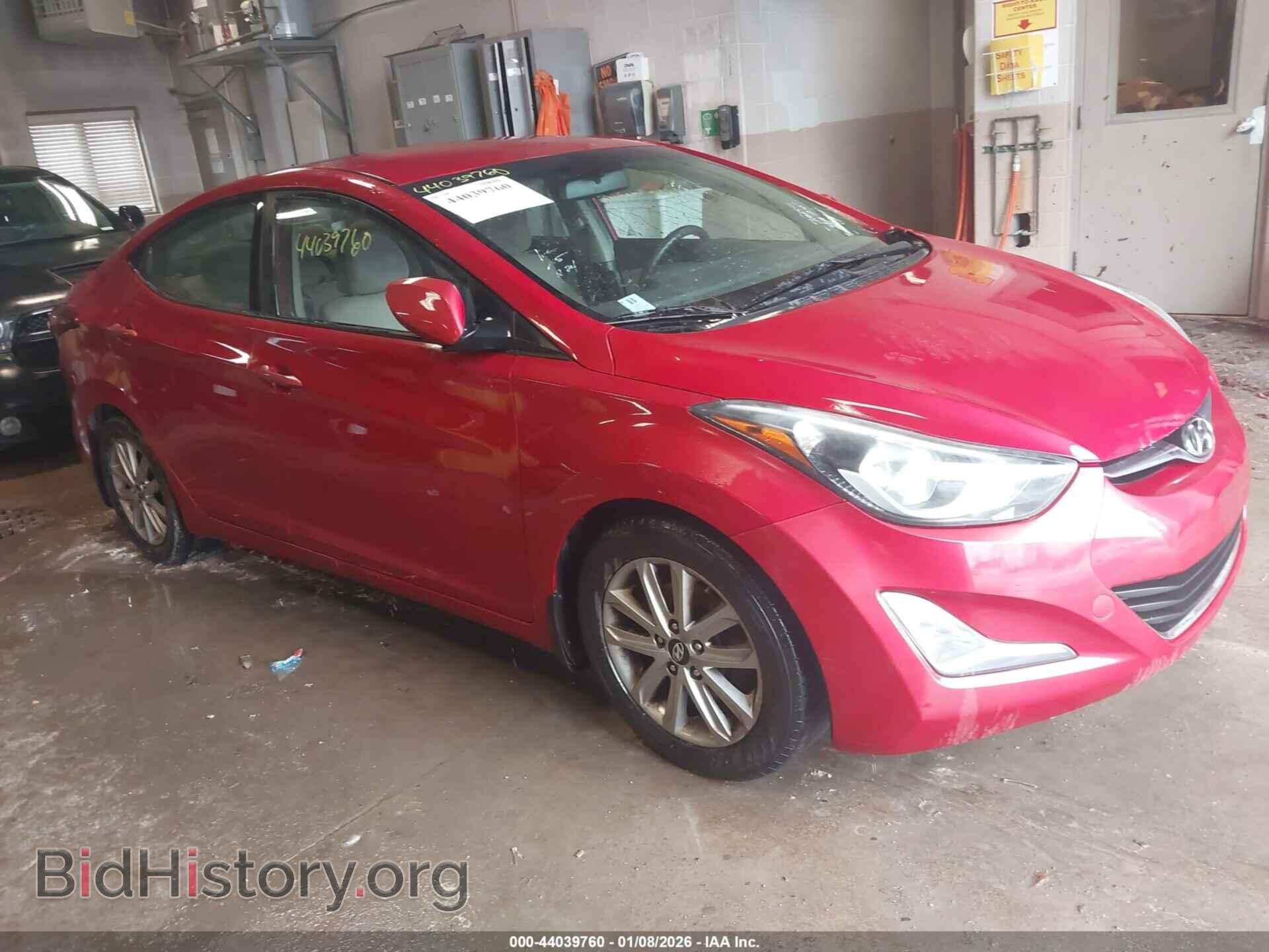 Photo KMHDH4AE4FU393719 - HYUNDAI ELANTRA 2015