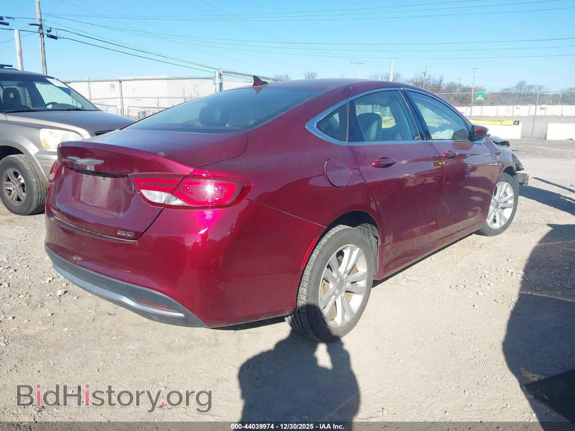 2016 CHRYSLER 200 - VIN: 1C3CCCAB3GN184843 - Фото 4