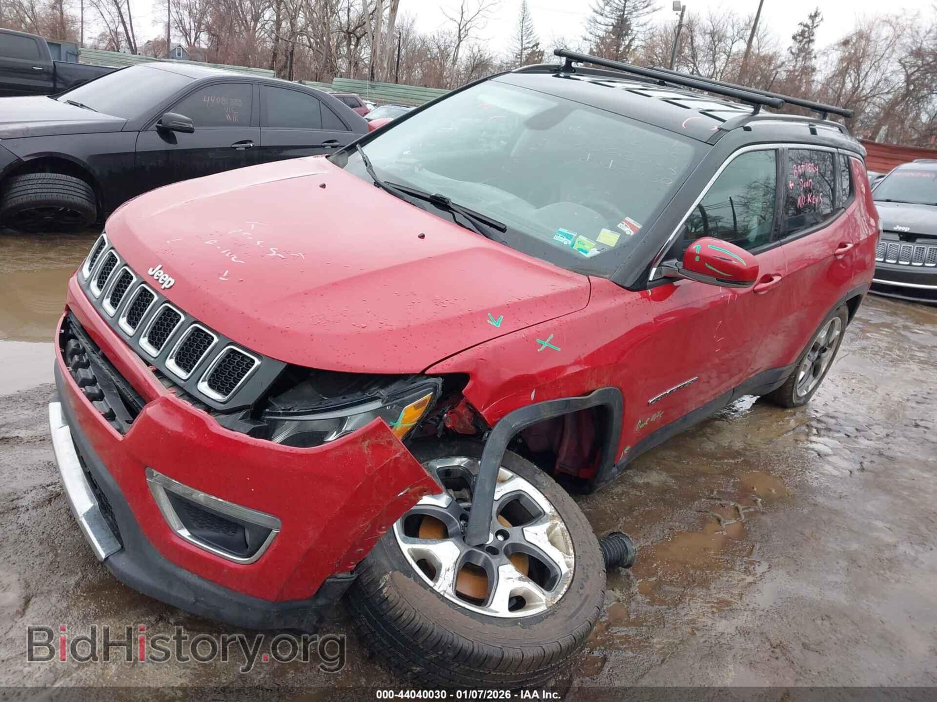 2018 JEEP COMPASS - VIN: 3C4NJDCB1JT266283 - Фото 2