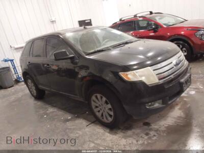 2007 Ford EDGE SEL, черный — VIN 2FMDK38C17BB55477, IAAI