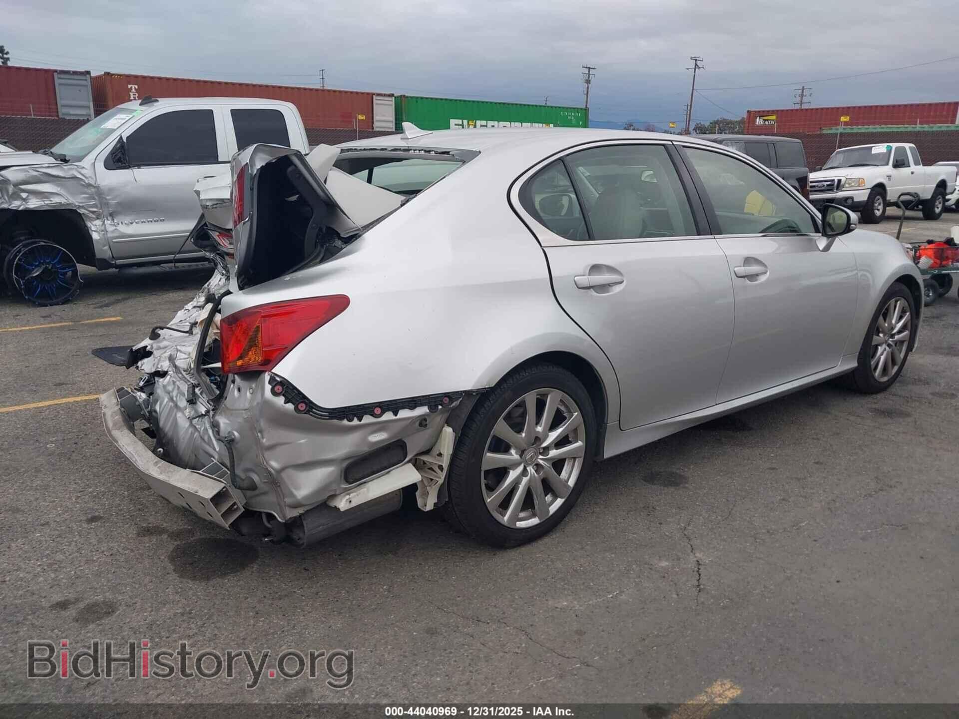 2014 LEXUS GS 350 - VIN: JTHBE1BL7E5042472 - Фото 4