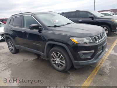 2018 Jeep COMPASS Latitude 4X4, черный — VIN 3C4NJDBB0JT100936, IAAI