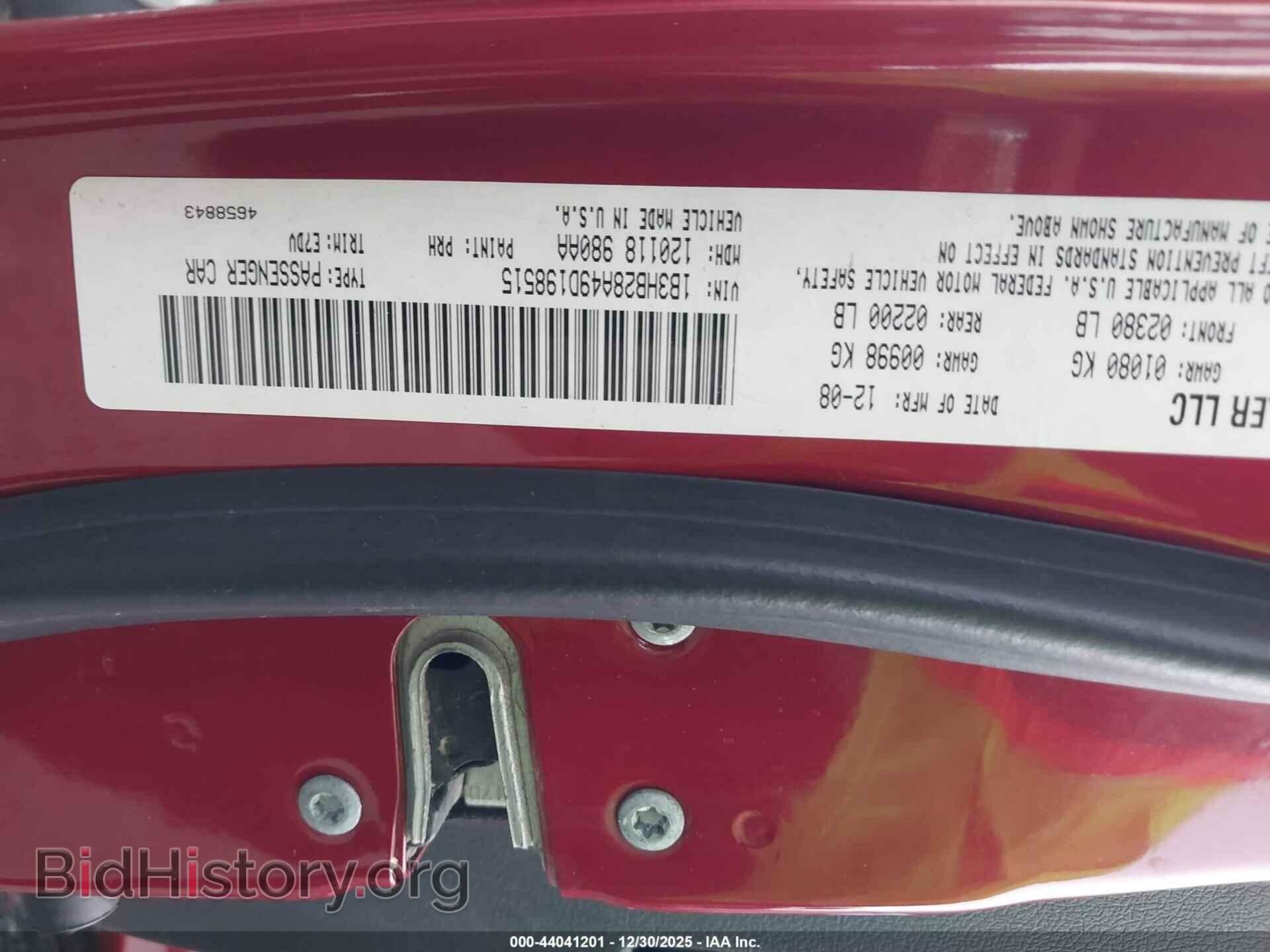 2009 DODGE CALIBER - VIN: 1B3HB28A49D198515 - Photo 9