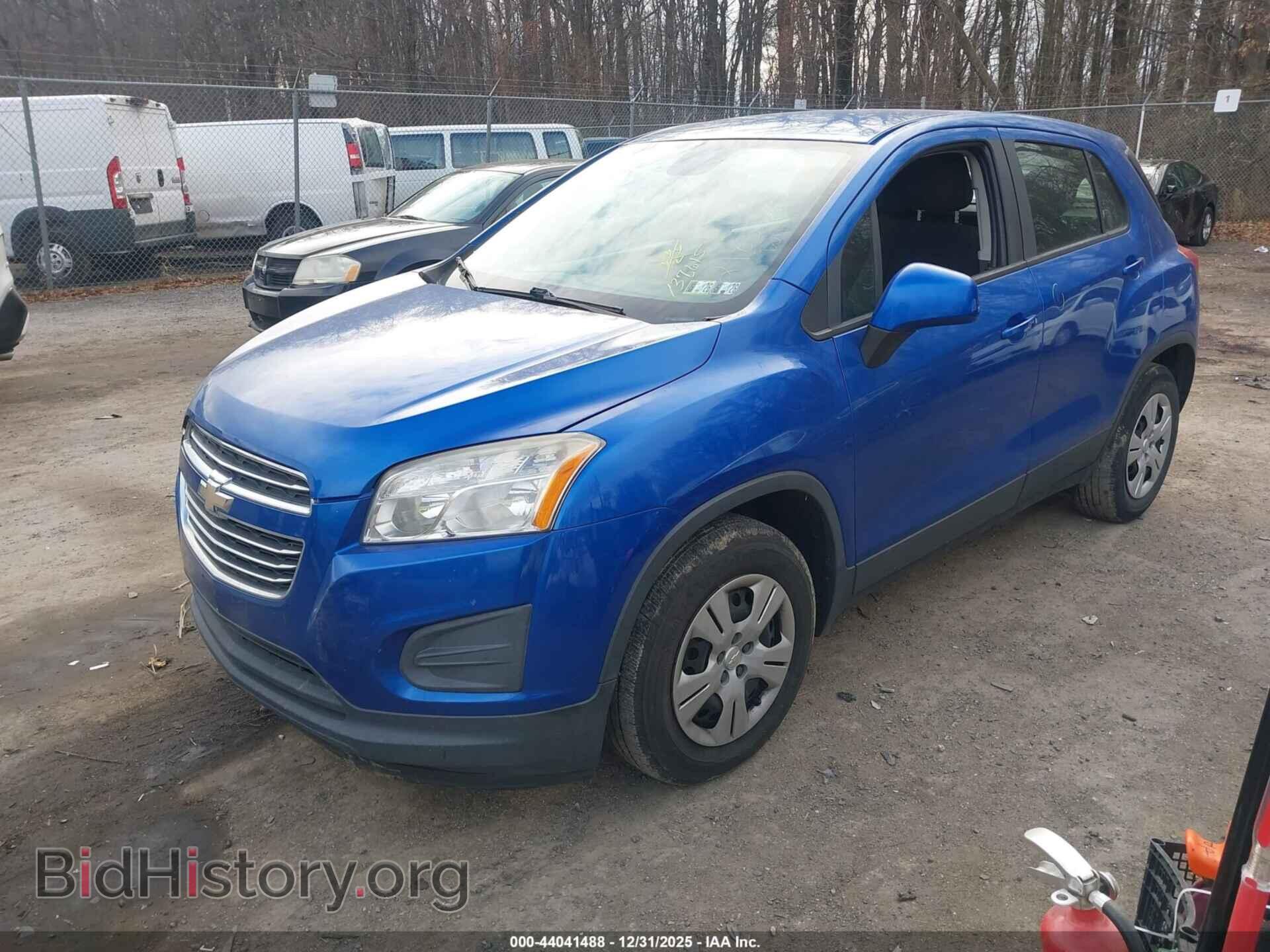 2015 CHEVROLET TRAX - VIN: KL7CJKSB9FB078162 - Фото 2
