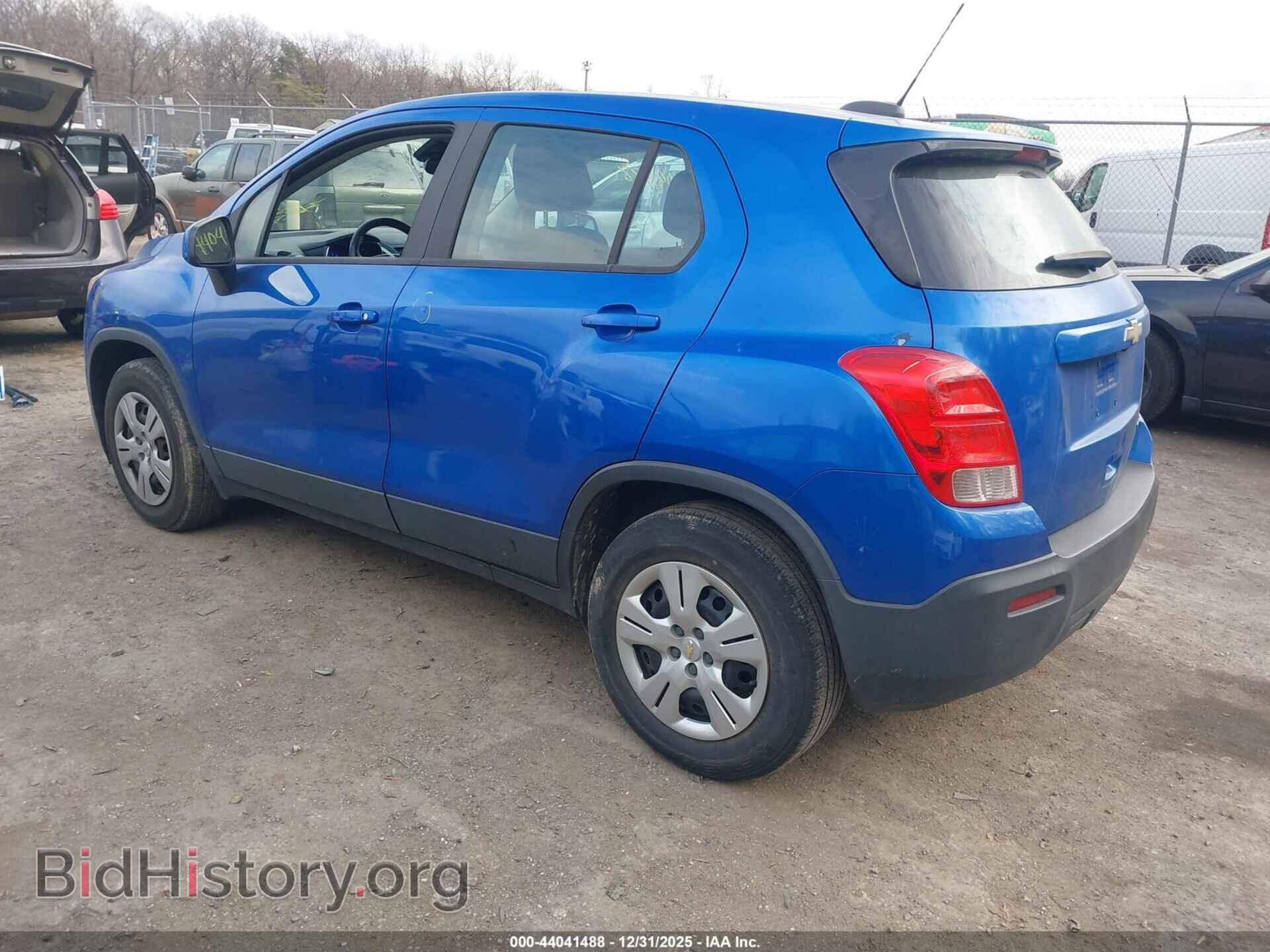 2015 CHEVROLET TRAX - VIN: KL7CJKSB9FB078162 - Фото 3