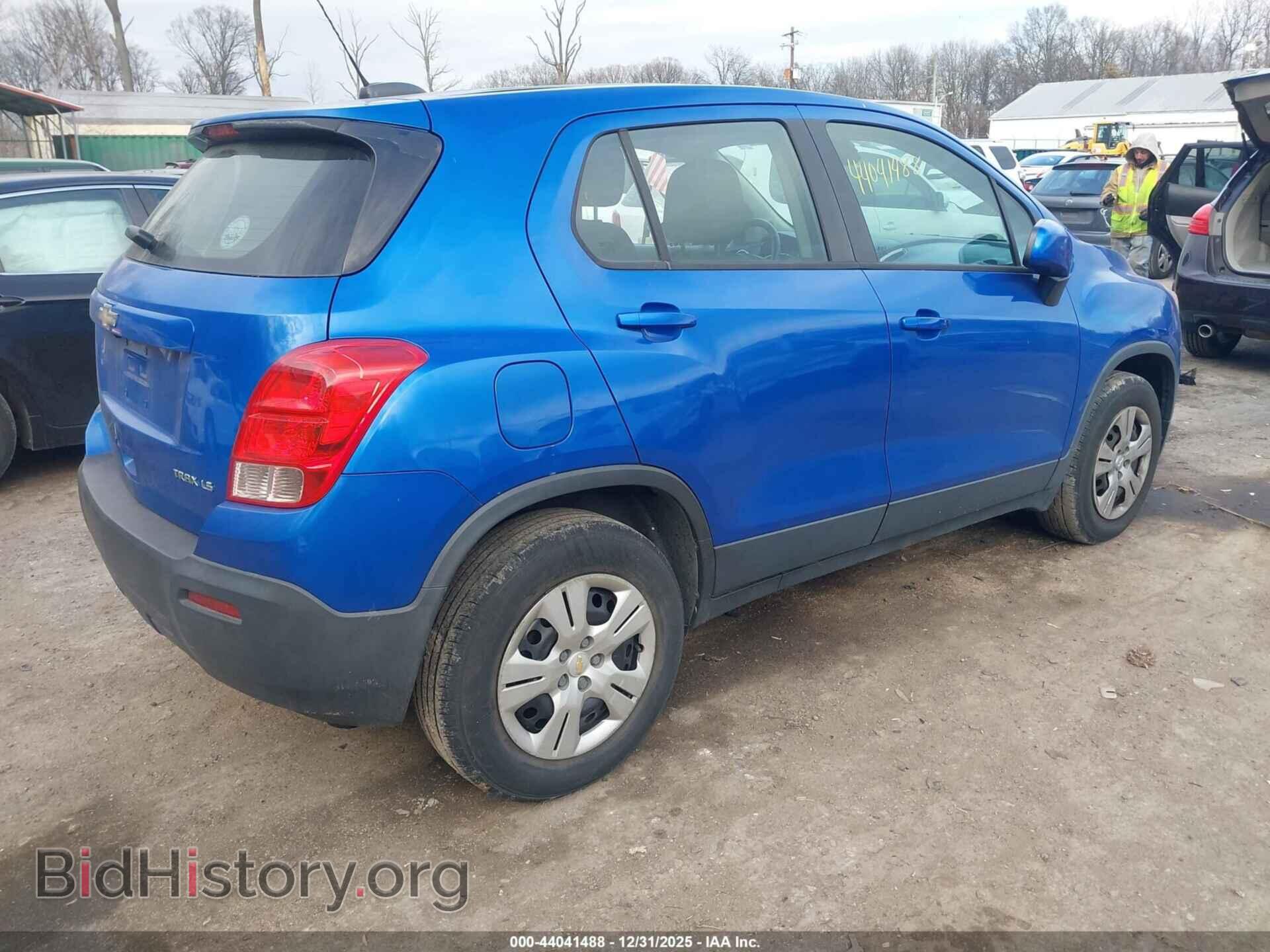 2015 CHEVROLET TRAX - VIN: KL7CJKSB9FB078162 - Фото 4