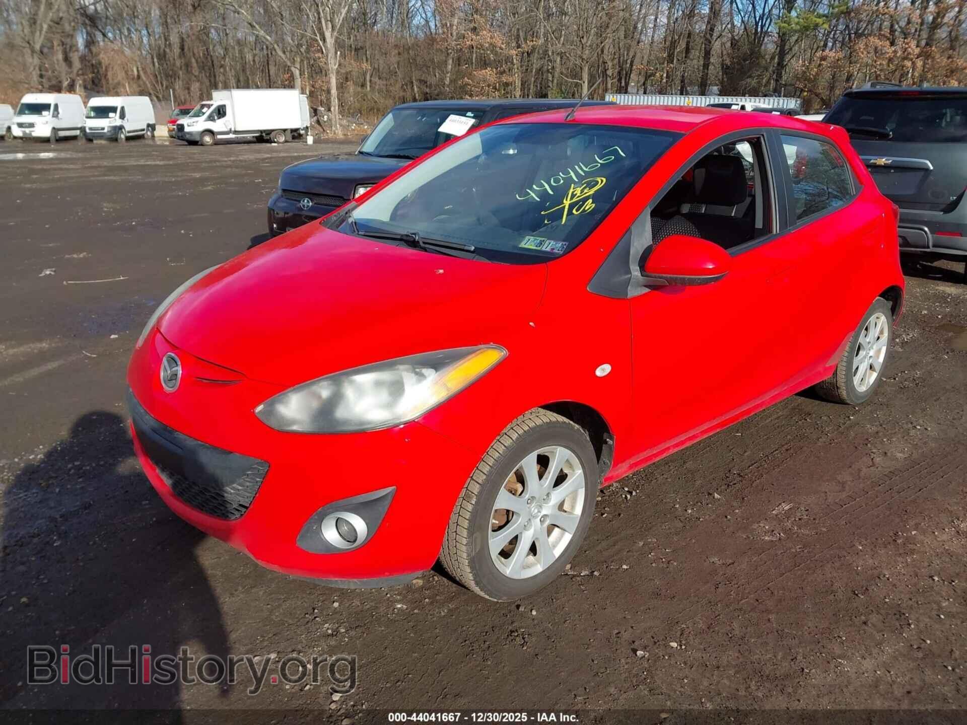 2011 MAZDA MAZDA2 - VIN: JM1DE1HZ1B0103779 - Фото 2