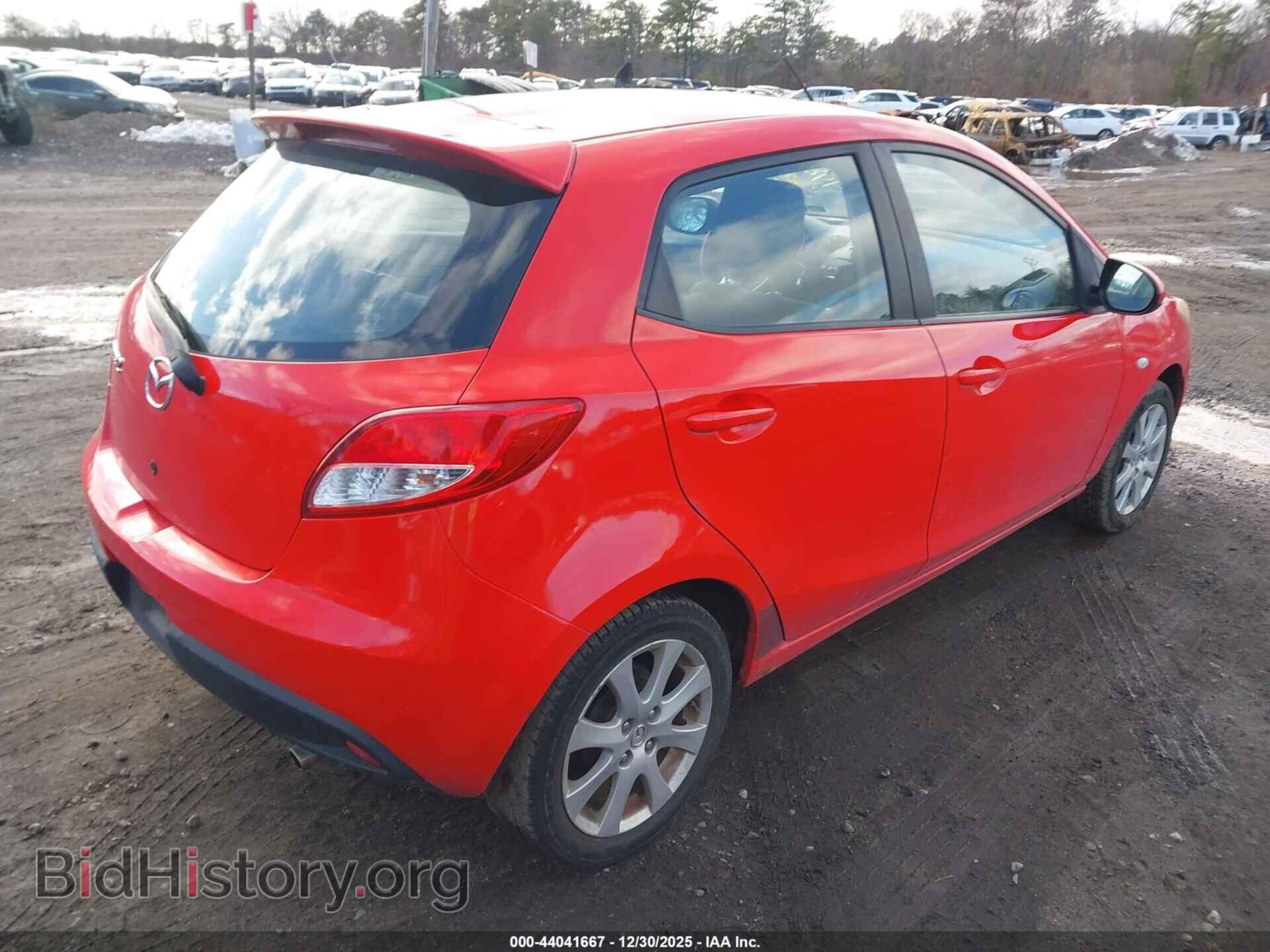 2011 MAZDA MAZDA2 - VIN: JM1DE1HZ1B0103779 - Фото 4