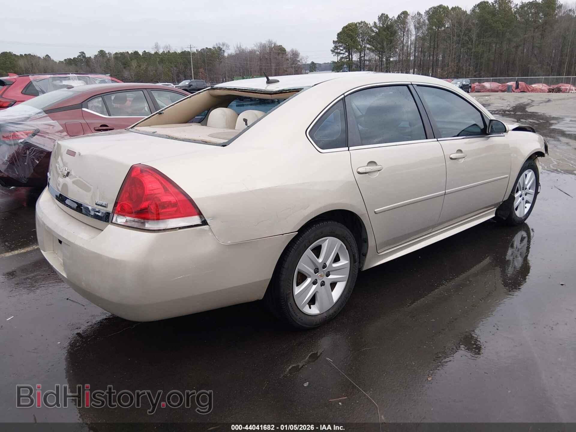 2011 CHEVROLET IMPALA - VIN: 2G1WF5EK2B1331792 - Фото 4