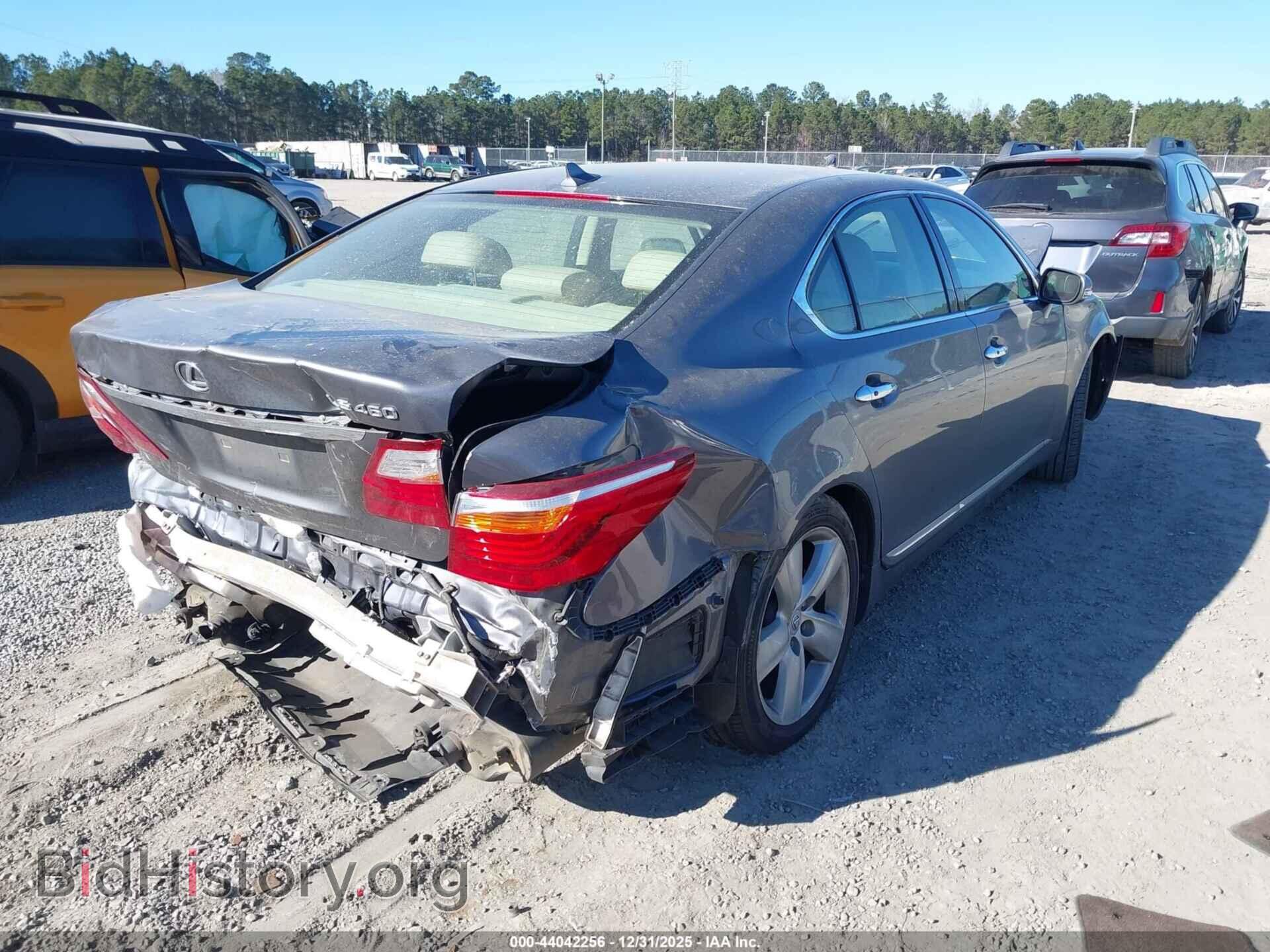 2012 LEXUS LS 460 - VIN: JTHBL5EF7C5110849 - Фото 4