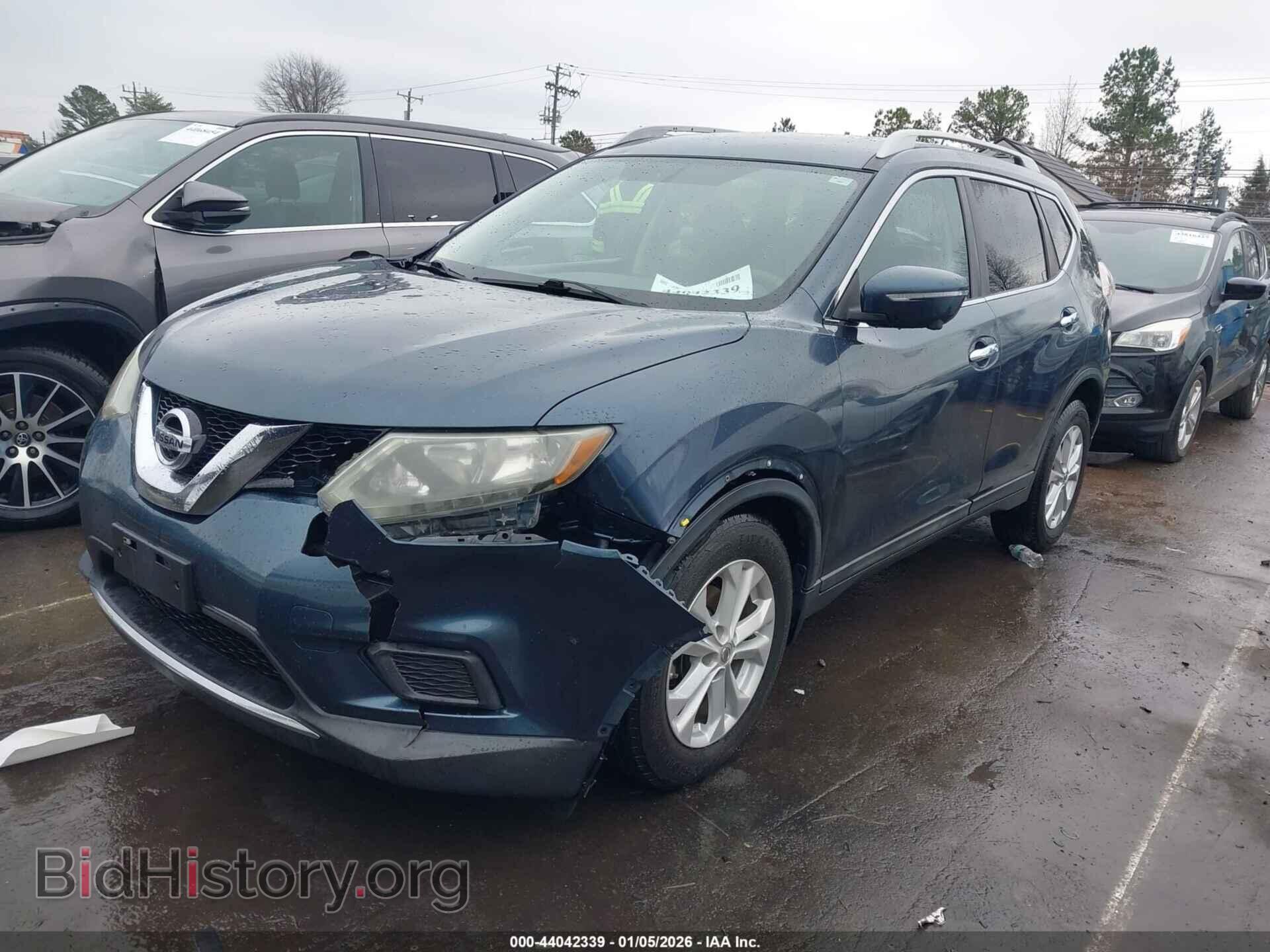 2014 NISSAN ROGUE - VIN: 5N1AT2MVXEC836199 - Фото 2