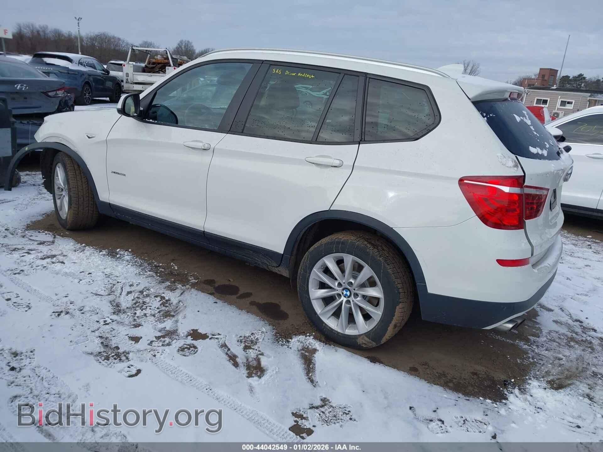 2017 BMW X3 - VIN: 5UXWX9C55H0D97929 - Фото 3