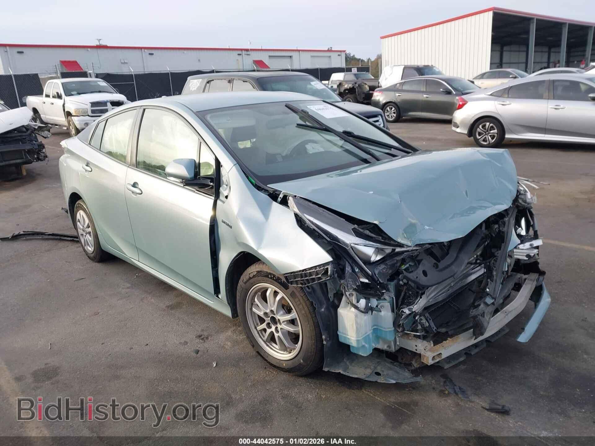 Photo JTDKBRFUXG3003191 - TOYOTA PRIUS 2016