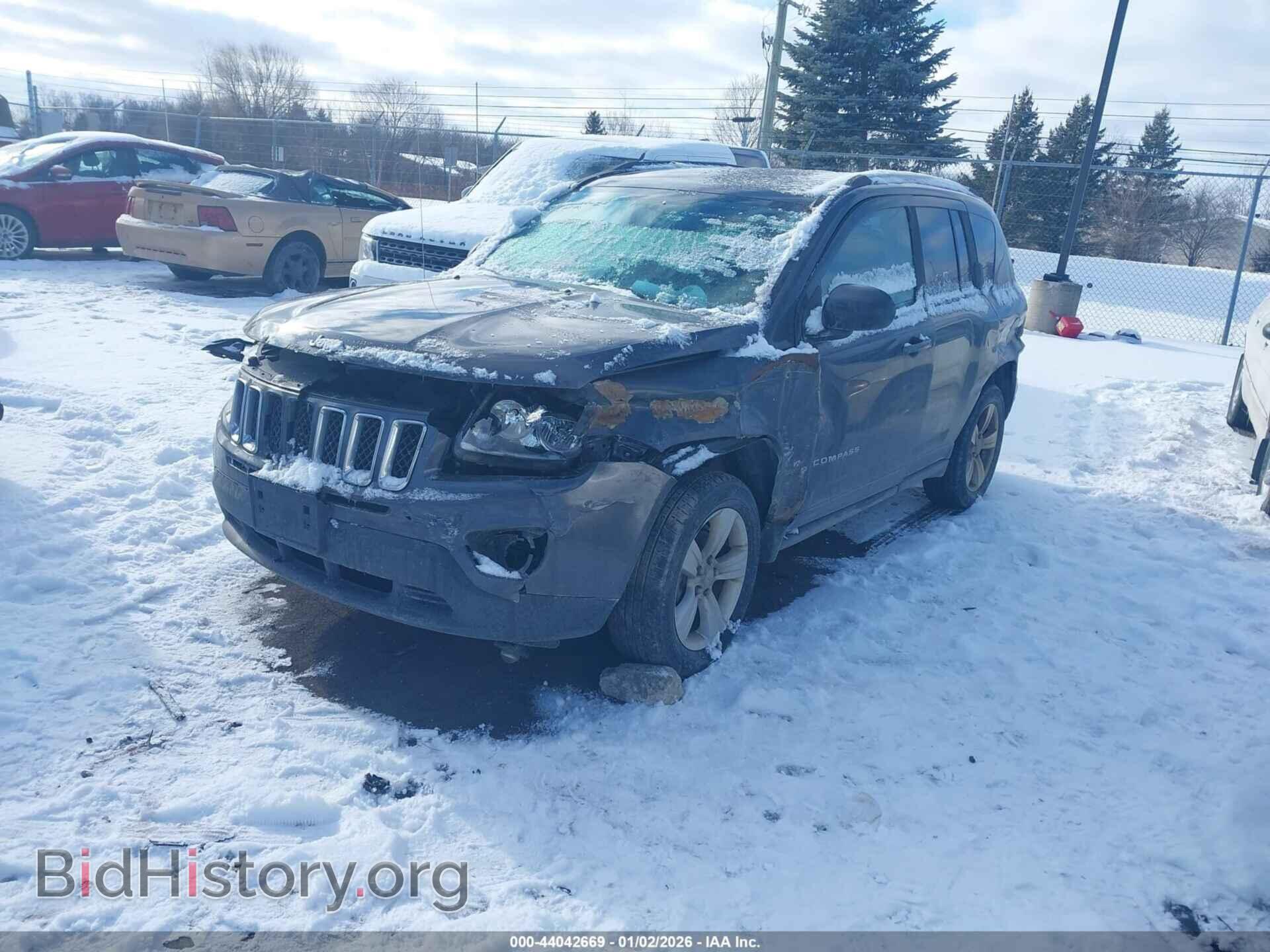 2017 JEEP COMPASS - VIN: 1C4NJDBB1HD106857 - Фото 2
