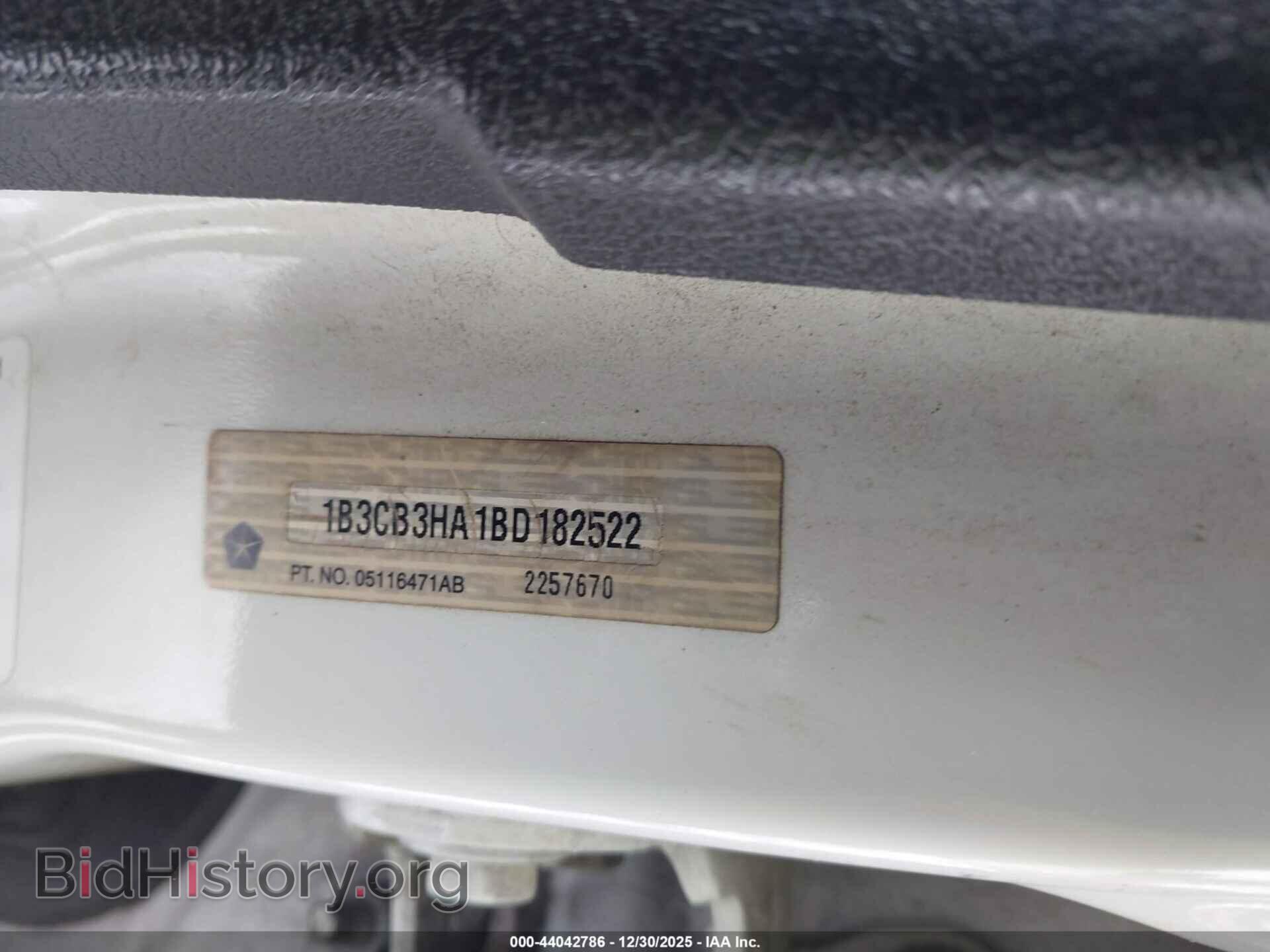 2011 DODGE CALIBER - VIN: 1B3CB3HA1BD182522 - Фото 9