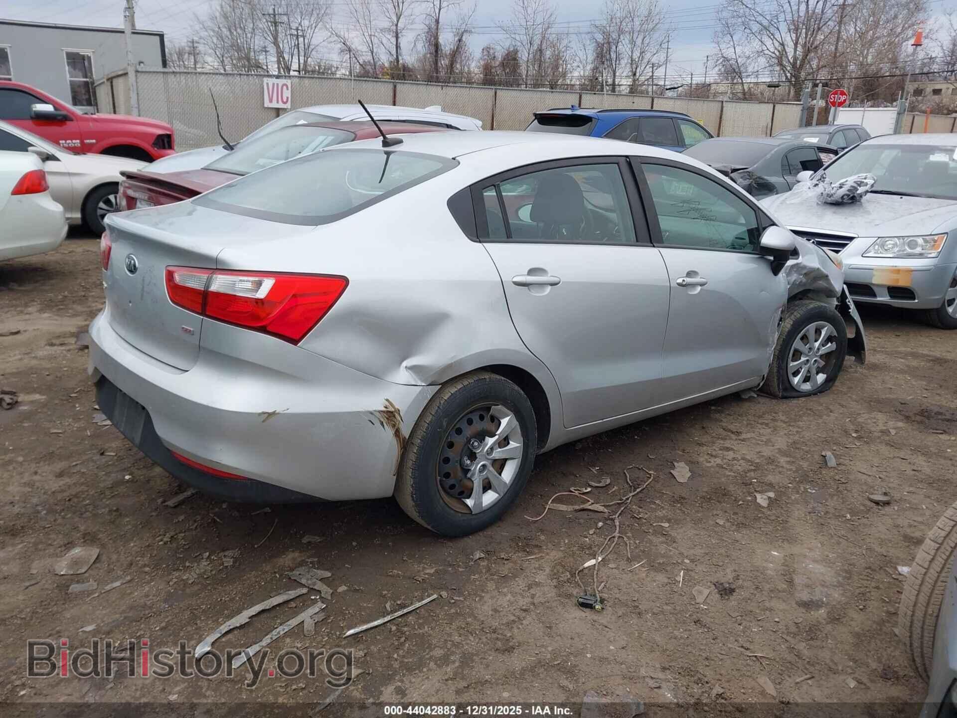 2016 KIA RIO - VIN: KNADM4A38G6675136 - Фото 4
