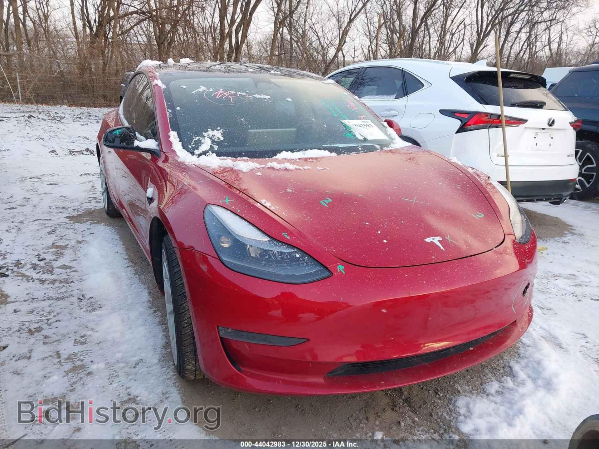 Photo 5YJ3E1EB7MF079897 - TESLA MODEL 3 2021