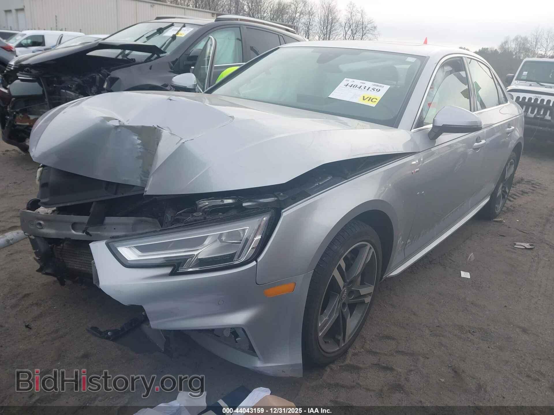 2018 AUDI A4 - VIN: WAUENAF40JA125032 - Фото 2