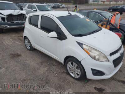 2014 Chevrolet SPARK 1LT Auto, белый — VIN KL8CD6S93EC513967, IAAI