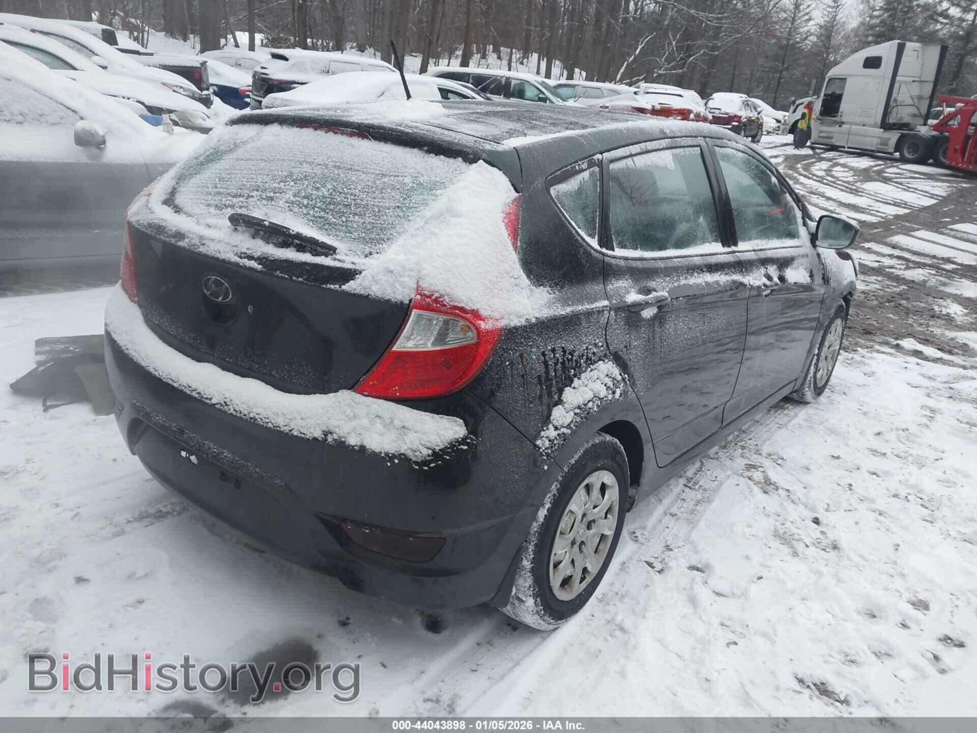 2012 HYUNDAI ACCENT - VIN: KMHCT5AE5CU033600 - Фото 4