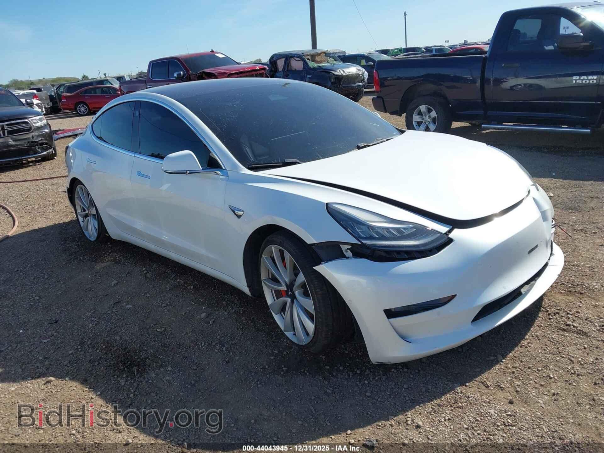 Photo 5YJ3E1EB0JF106532 - TESLA MODEL 3 2018