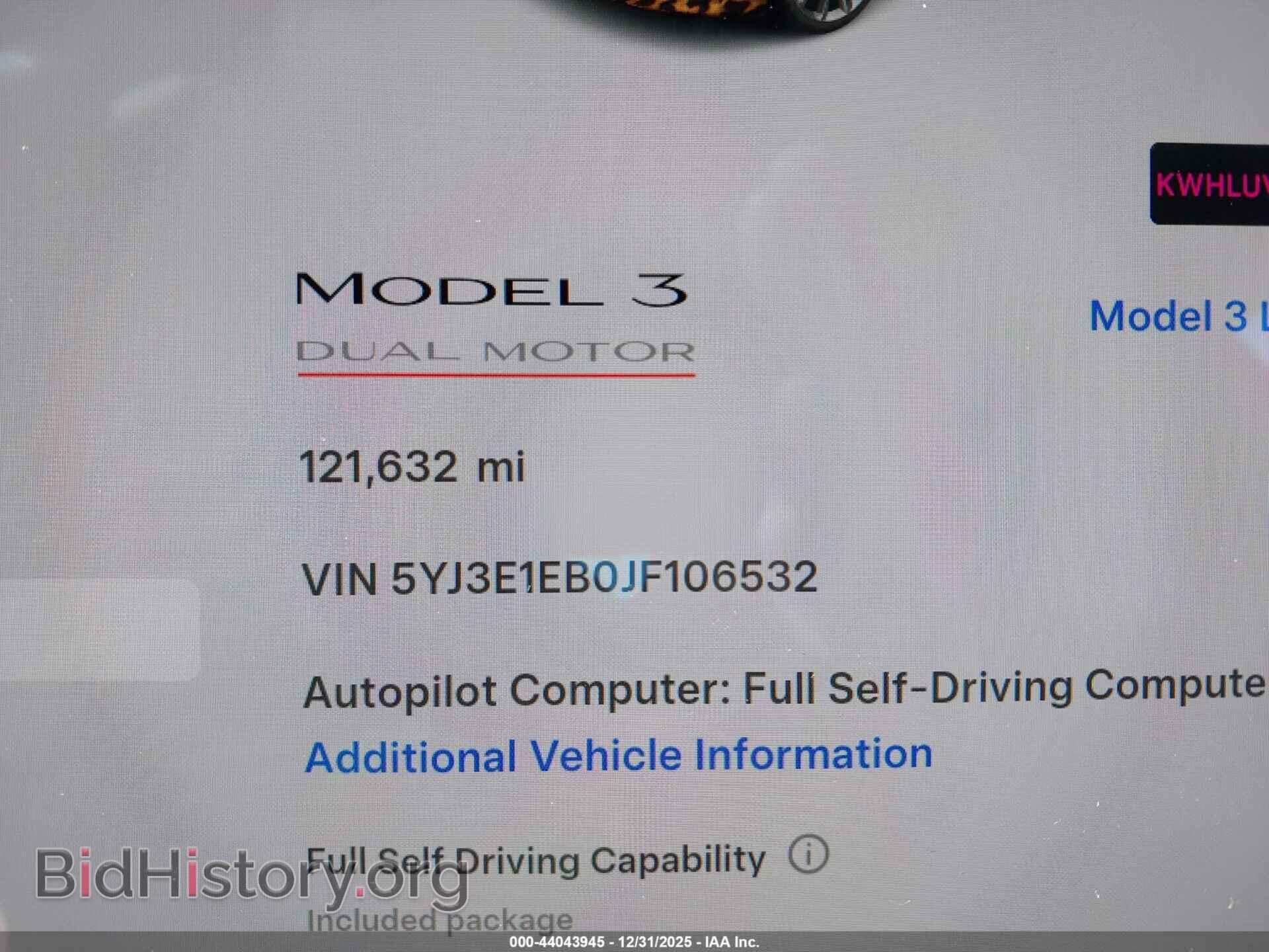 2018 TESLA MODEL 3 - VIN: 5YJ3E1EB0JF106532 - Photo 14