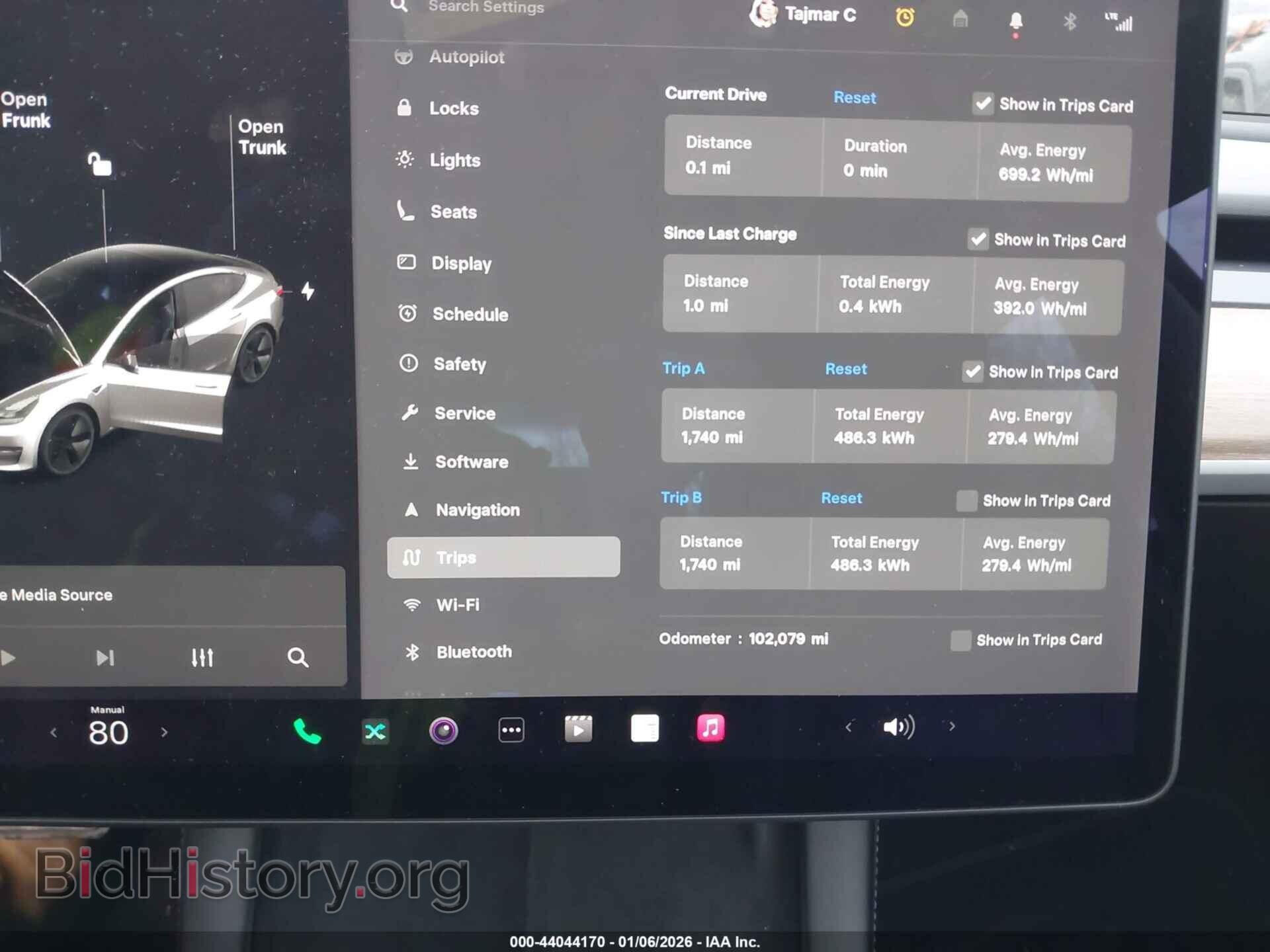 2021 TESLA MODEL 3 - VIN: 5YJ3E1EA0MF087122 - Фото 7