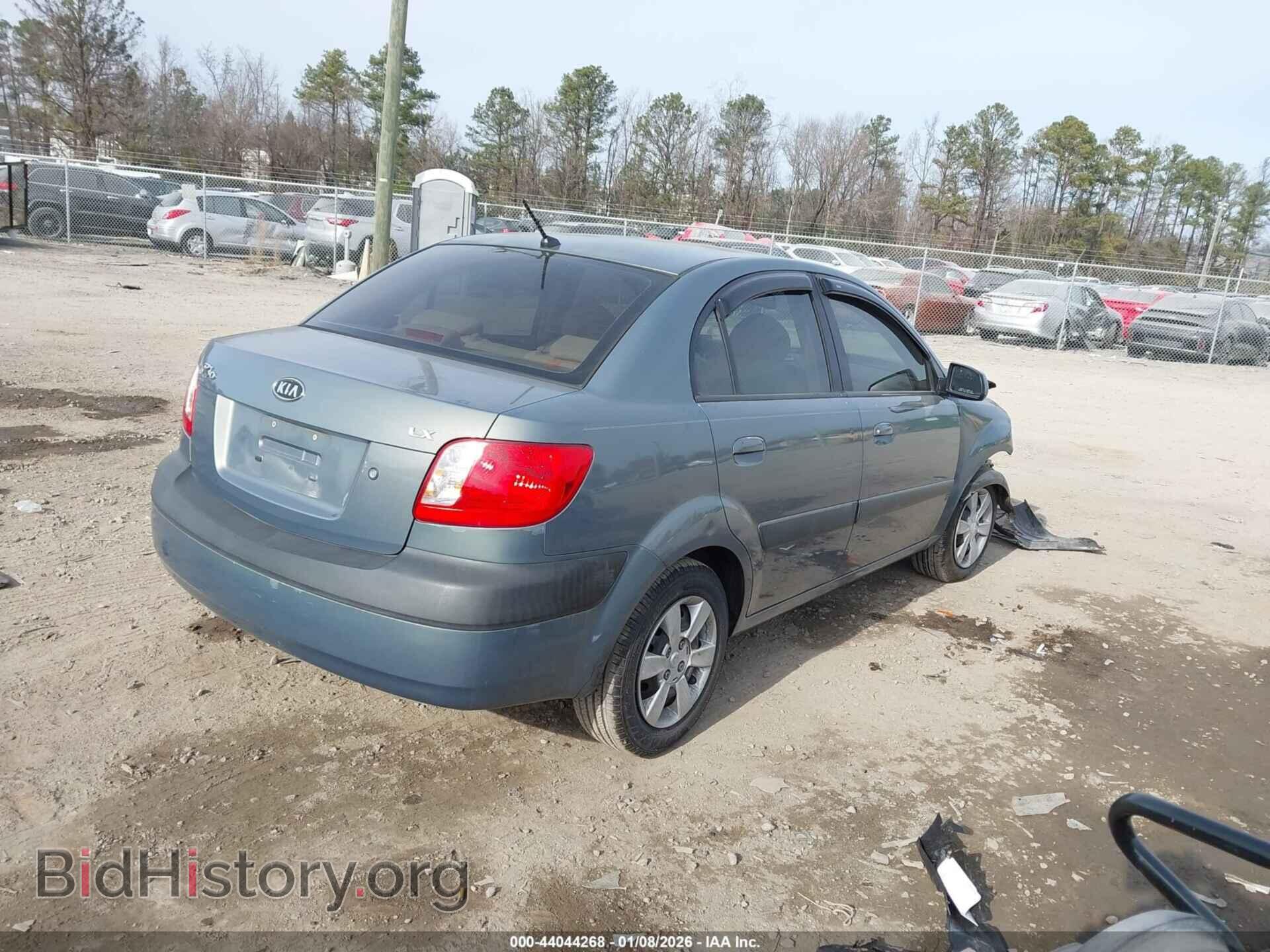 2006 KIA RIO - VIN: KNADE123566166503 - Фото 4