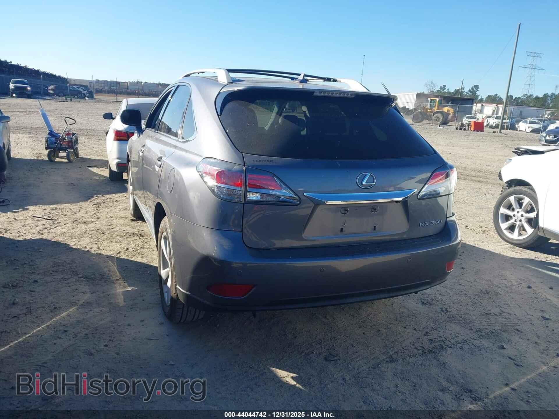 2013 LEXUS RX 350 - VIN: 2T2BK1BA7DC167896 - Фото 3