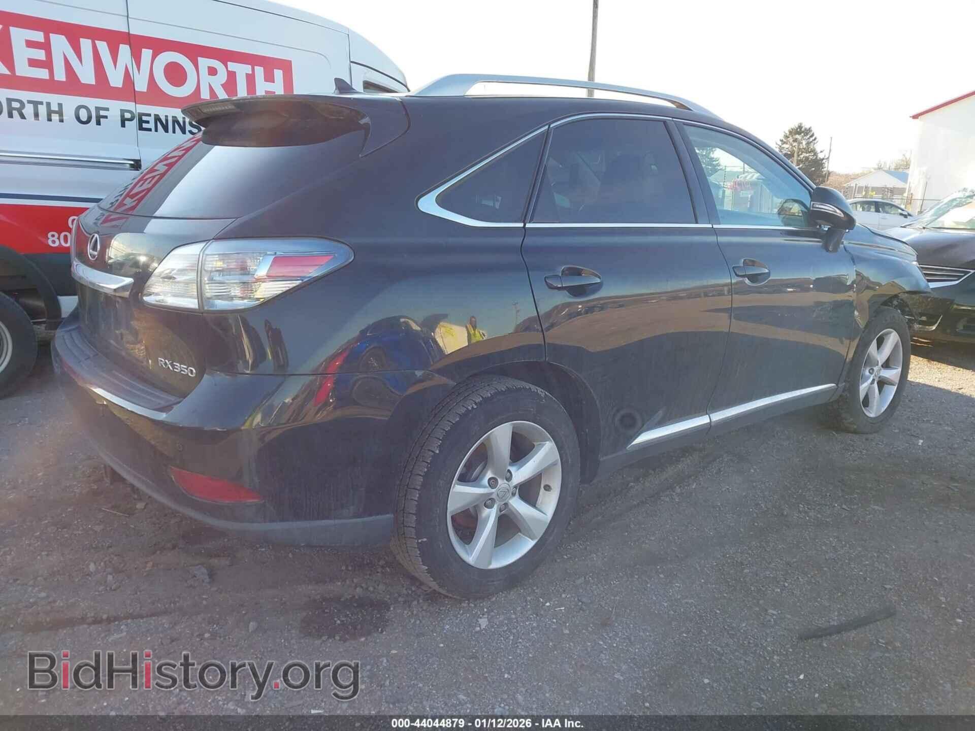 2012 LEXUS RX 350 - VIN: 2T2BK1BA8CC123243 - Фото 4