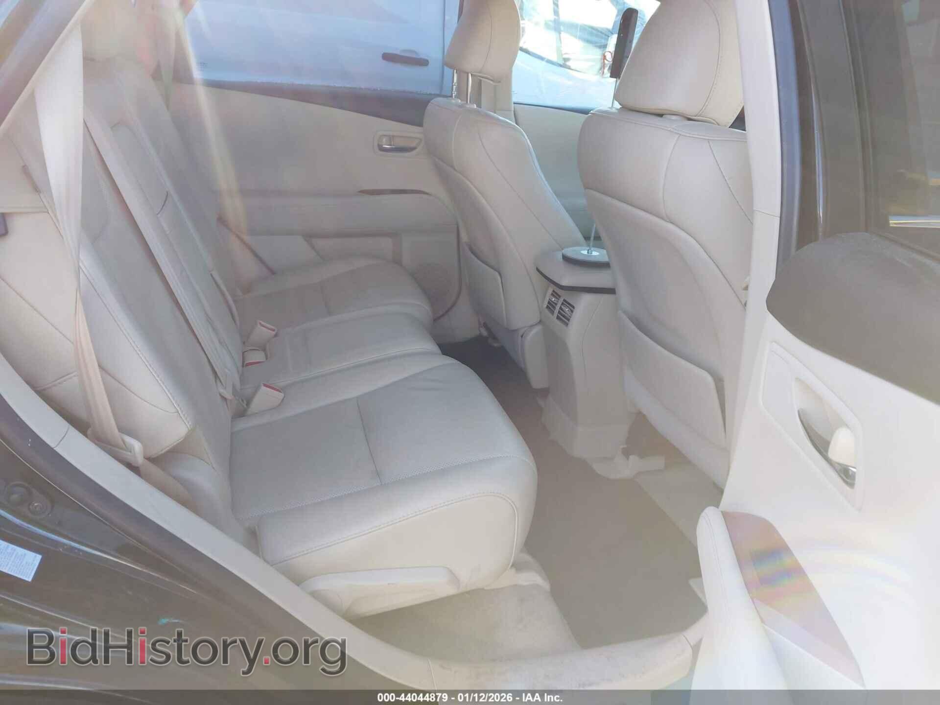 2012 LEXUS RX 350 - VIN: 2T2BK1BA8CC123243 - Фото 8