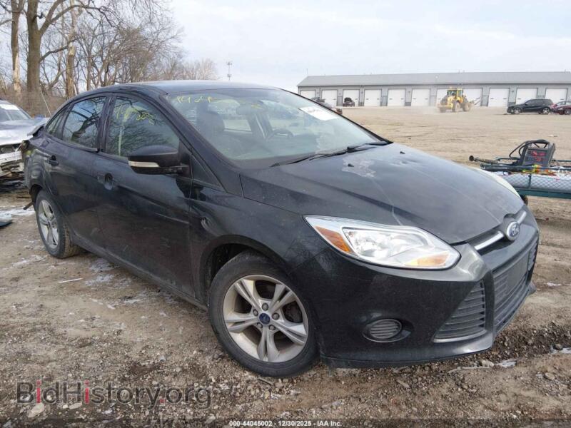 2014 Ford FOCUS SE (VIN 1FADP3F23EL345221) — фото 1 из 16, IAAI, повреждение: задняя часть