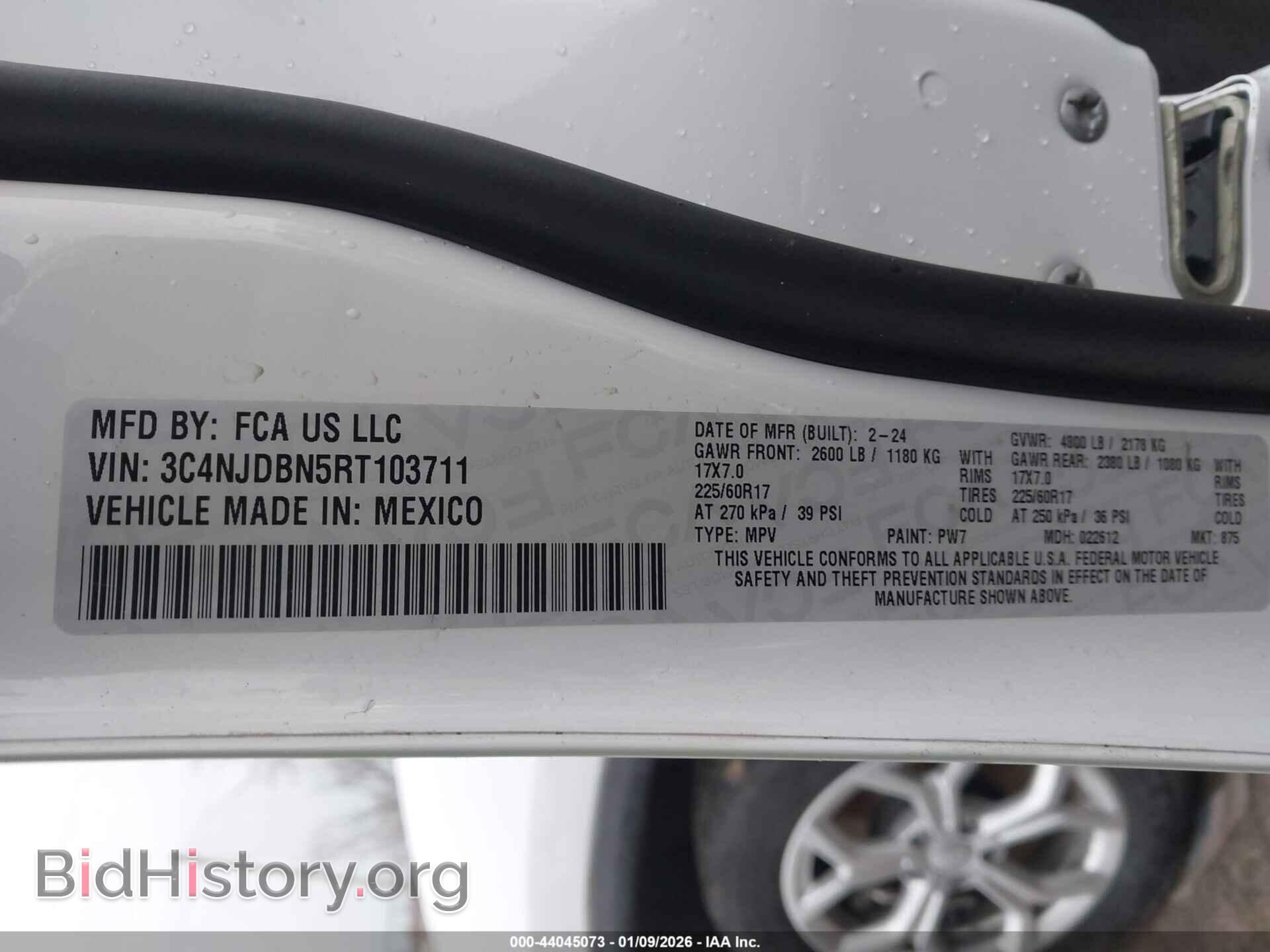 2024 JEEP COMPASS - VIN: 3C4NJDBN5RT103711 - Фото 9