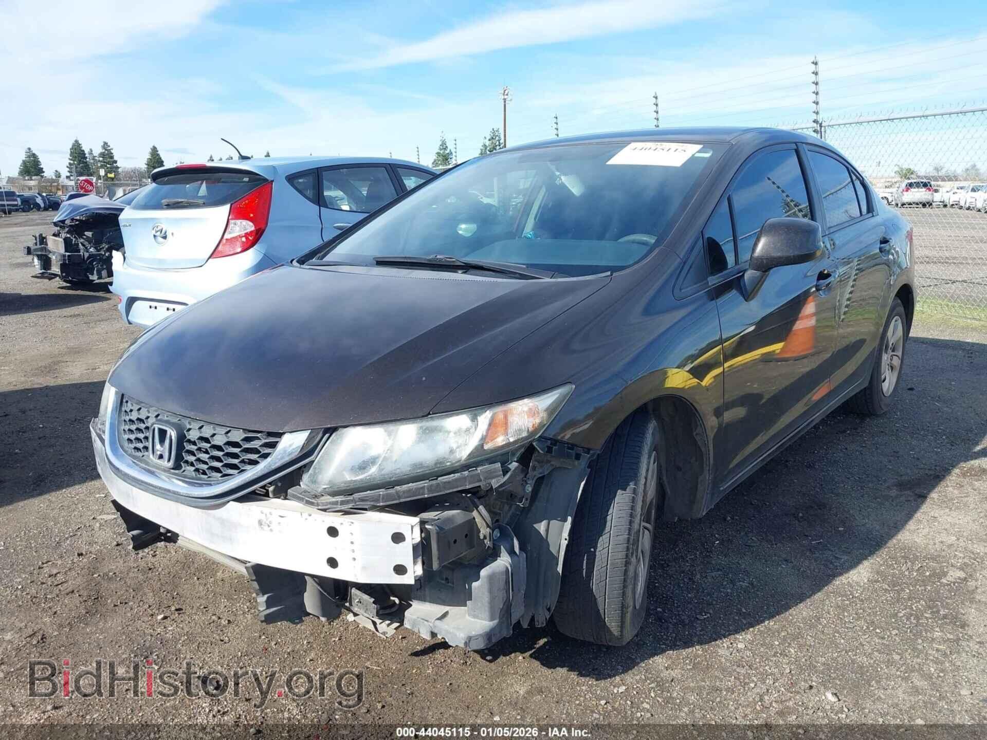 2013 HONDA CIVIC - VIN: 2HGFB2F53DH506041 - Фото 2