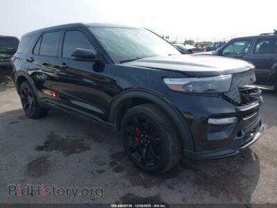 2022 Ford EXPLORER ST, black — VIN 1FM5K8GC5NGA26294, IAAI