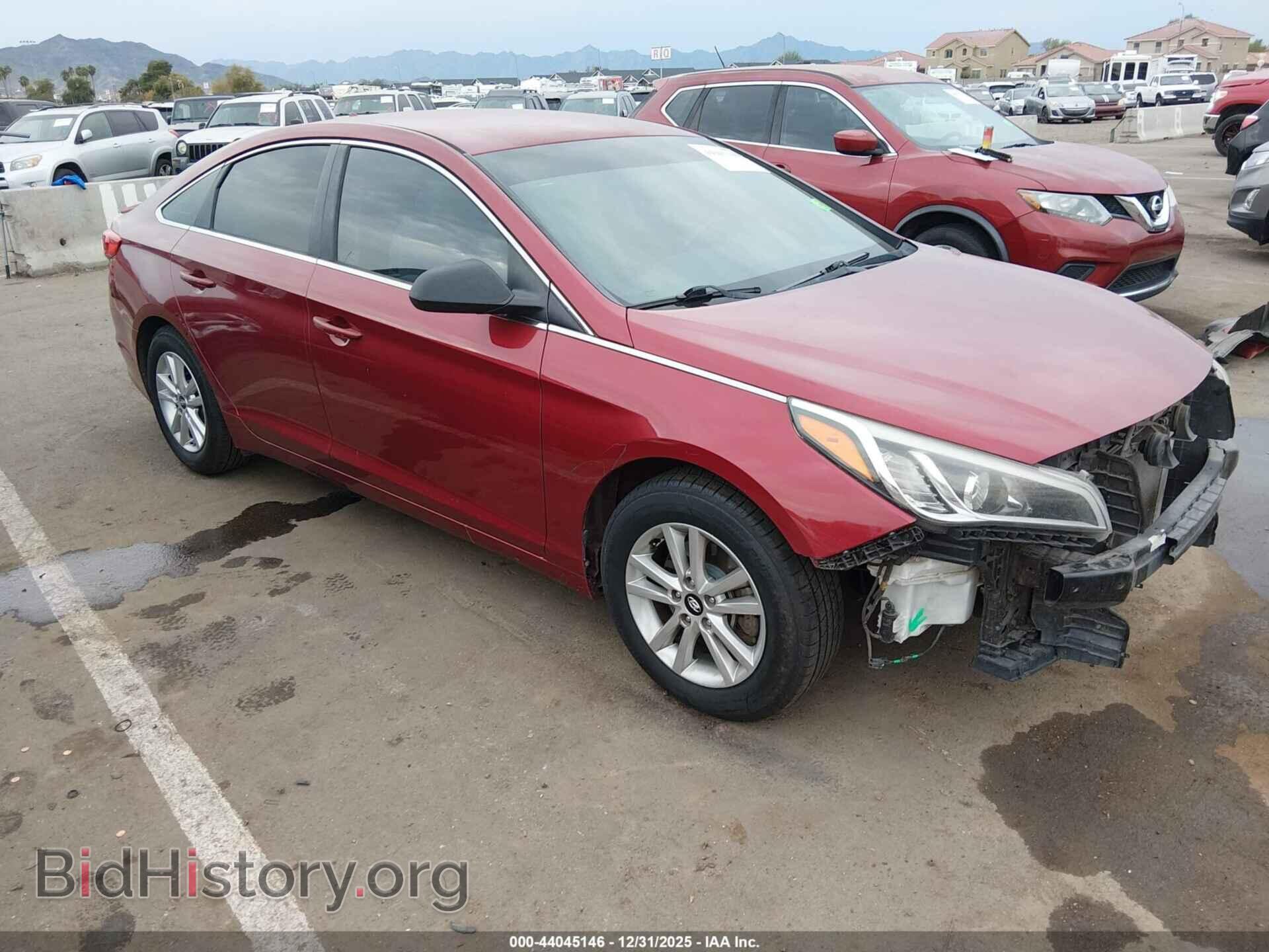 Фотография 5NPE24AF8GH268530 - HYUNDAI SONATA 2016