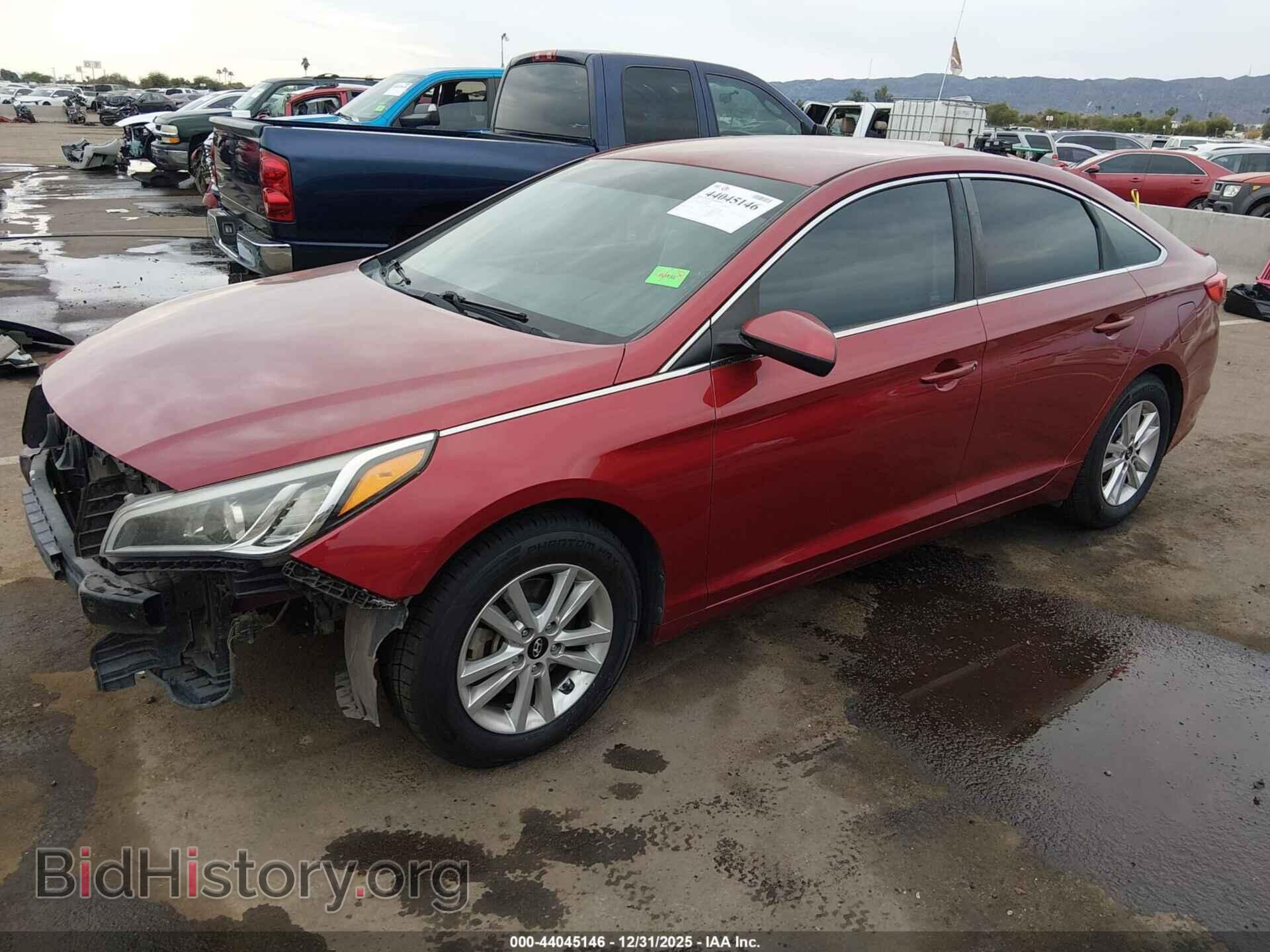 2016 HYUNDAI SONATA - VIN: 5NPE24AF8GH268530 - Фото 2