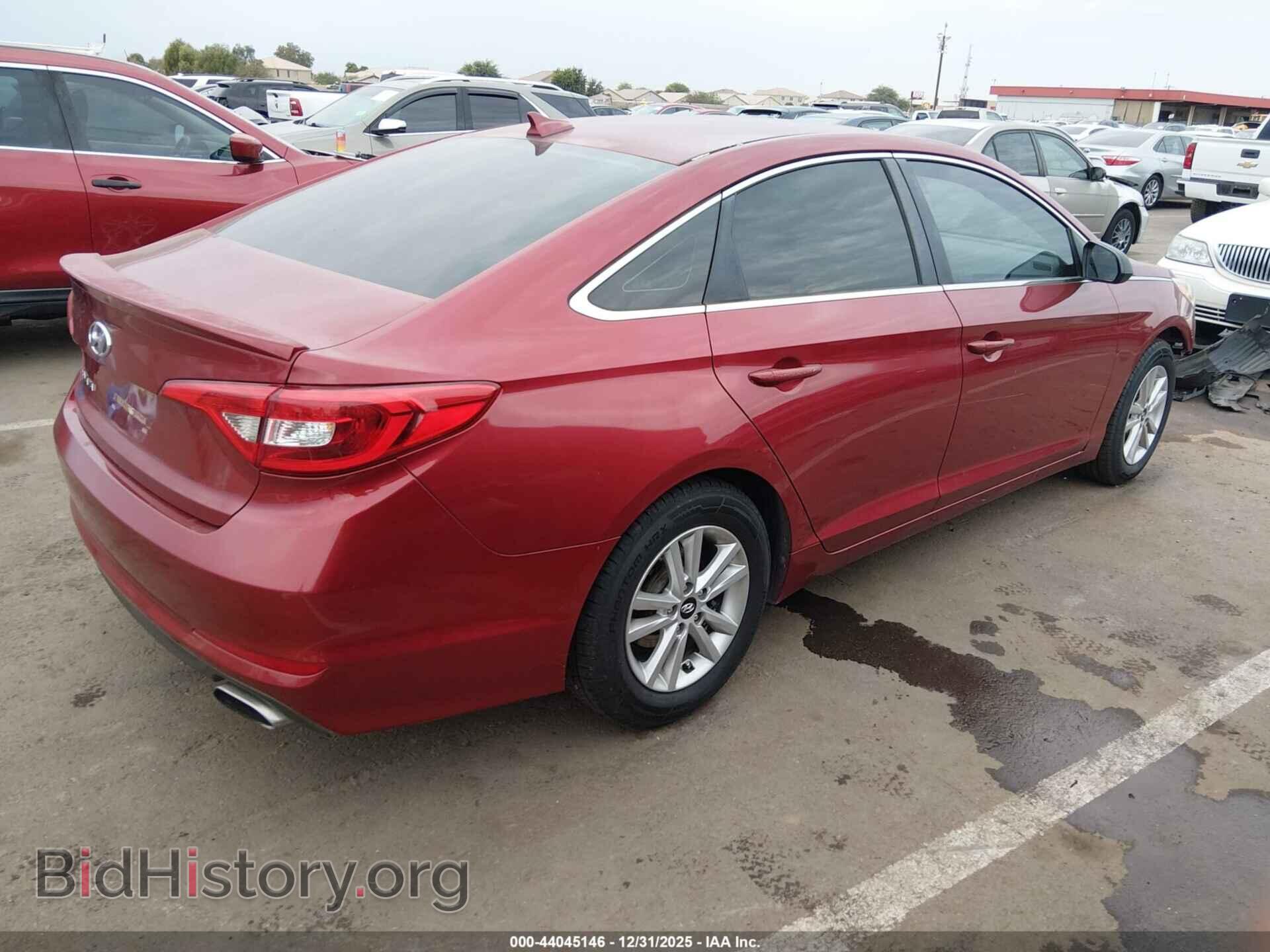 2016 HYUNDAI SONATA - VIN: 5NPE24AF8GH268530 - Фото 4