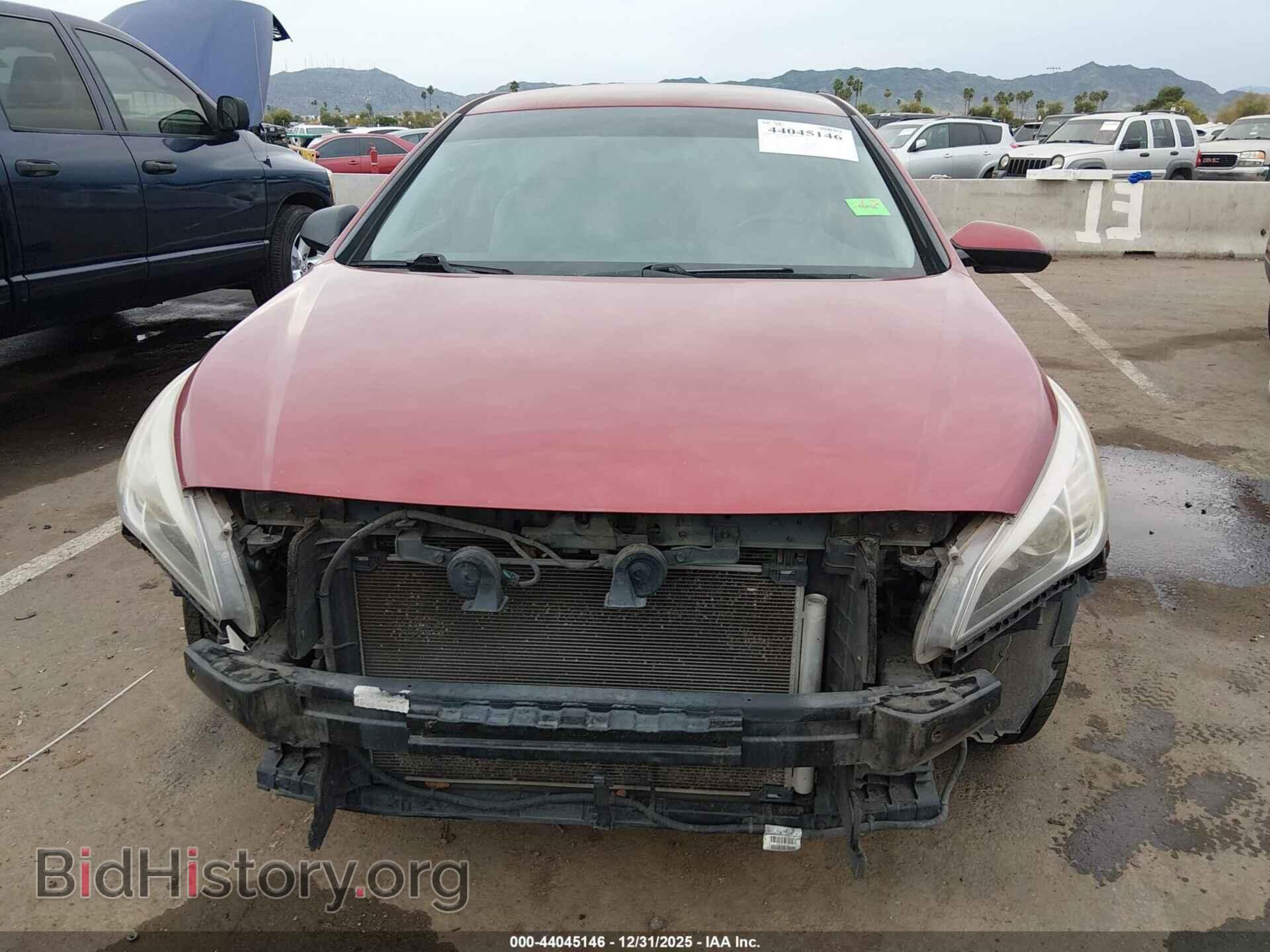 2016 HYUNDAI SONATA - VIN: 5NPE24AF8GH268530 - Фото 6