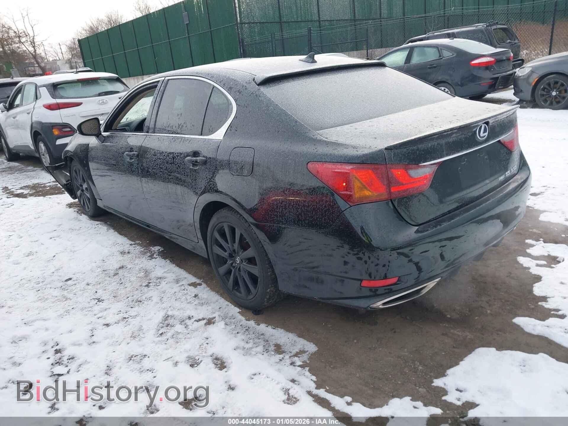 2014 LEXUS GS 350 - VIN: JTHCE1BL6E5020127 - Фото 3