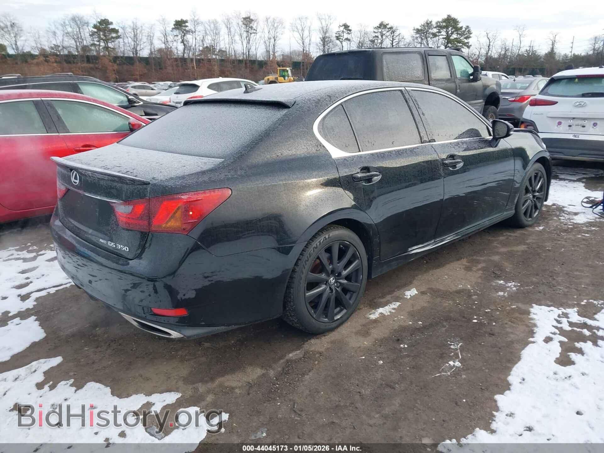 2014 LEXUS GS 350 - VIN: JTHCE1BL6E5020127 - Фото 4