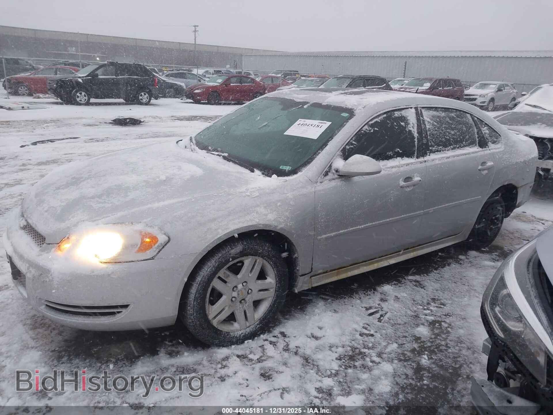 2012 CHEVROLET IMPALA - VIN: 2G1WB5E30C1125022 - Фото 2