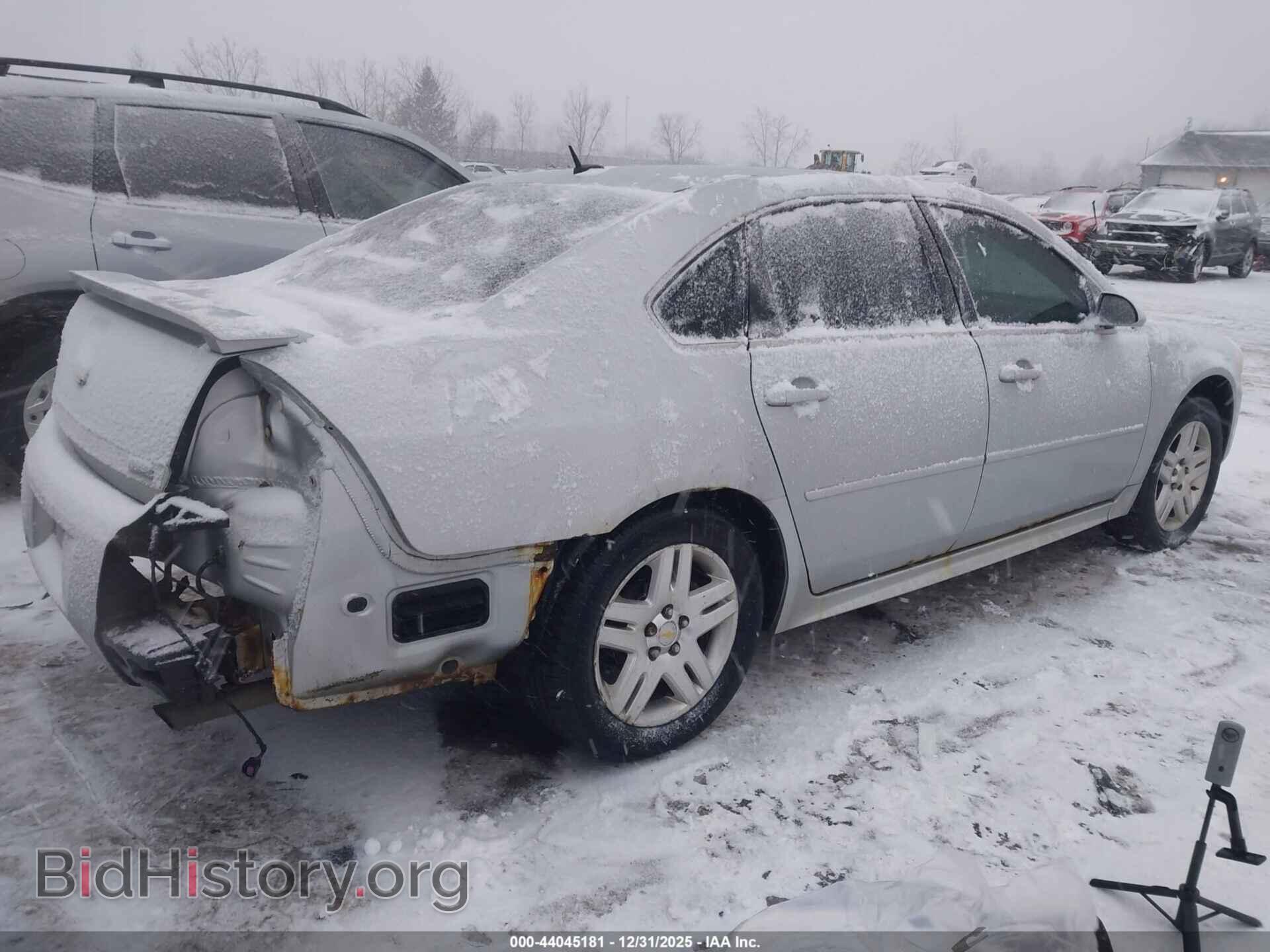 2012 CHEVROLET IMPALA - VIN: 2G1WB5E30C1125022 - Фото 4