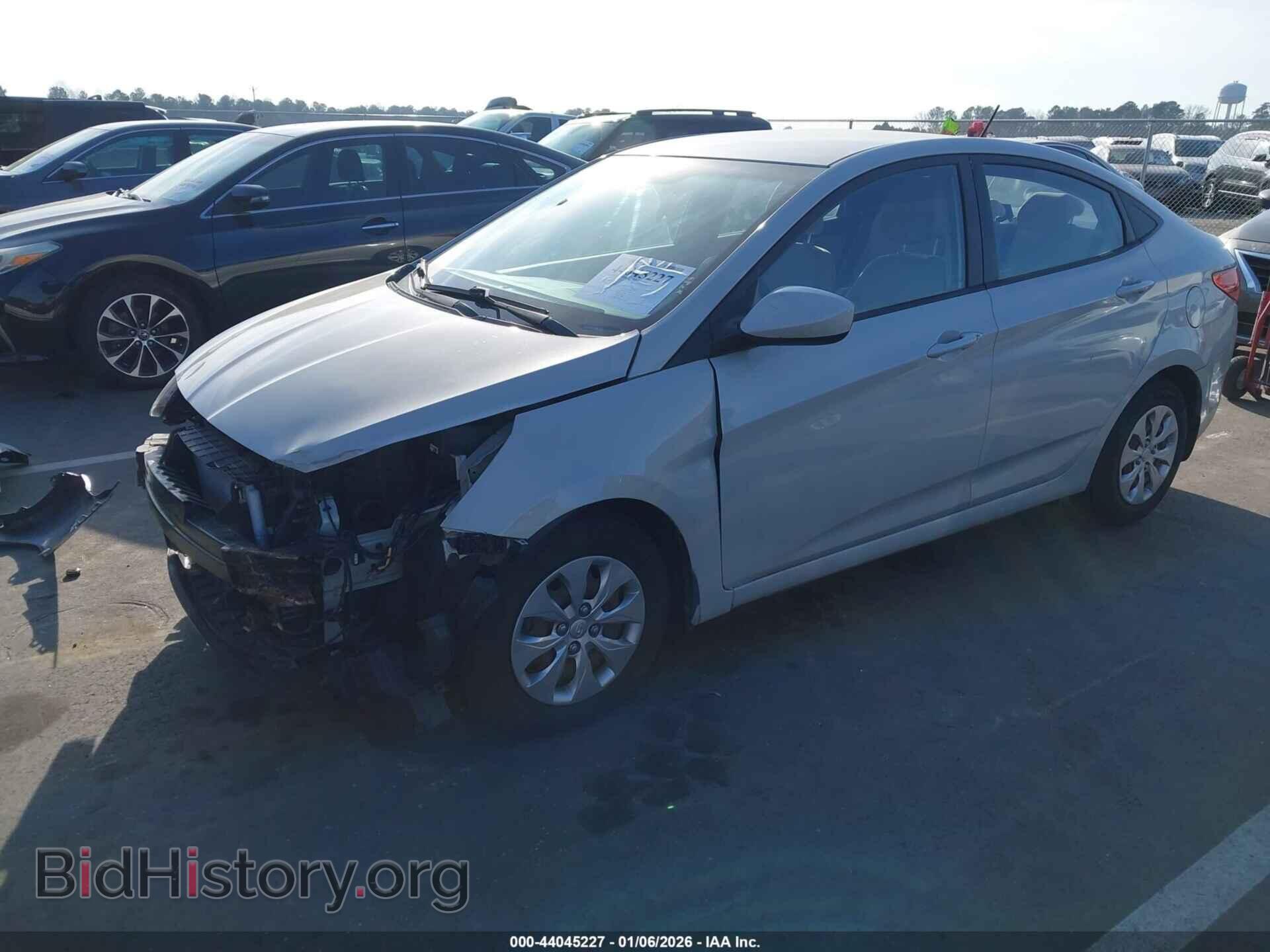 2016 HYUNDAI ACCENT - VIN: KMHCT4AE6GU972707 - Фото 2