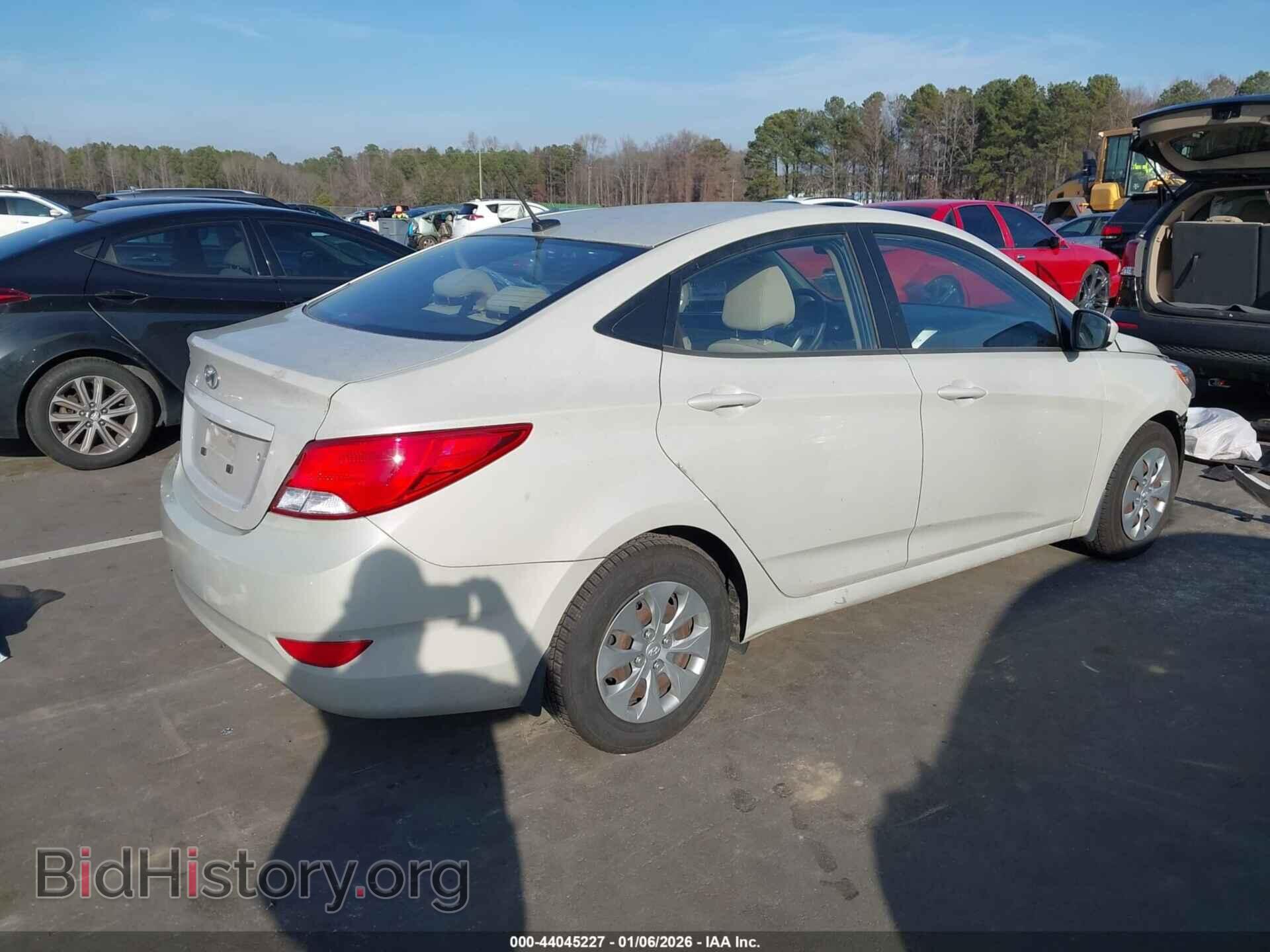 2016 HYUNDAI ACCENT - VIN: KMHCT4AE6GU972707 - Фото 4