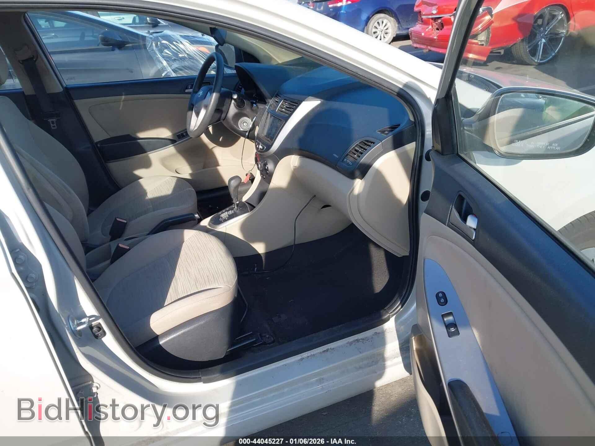 2016 HYUNDAI ACCENT - VIN: KMHCT4AE6GU972707 - Фото 5