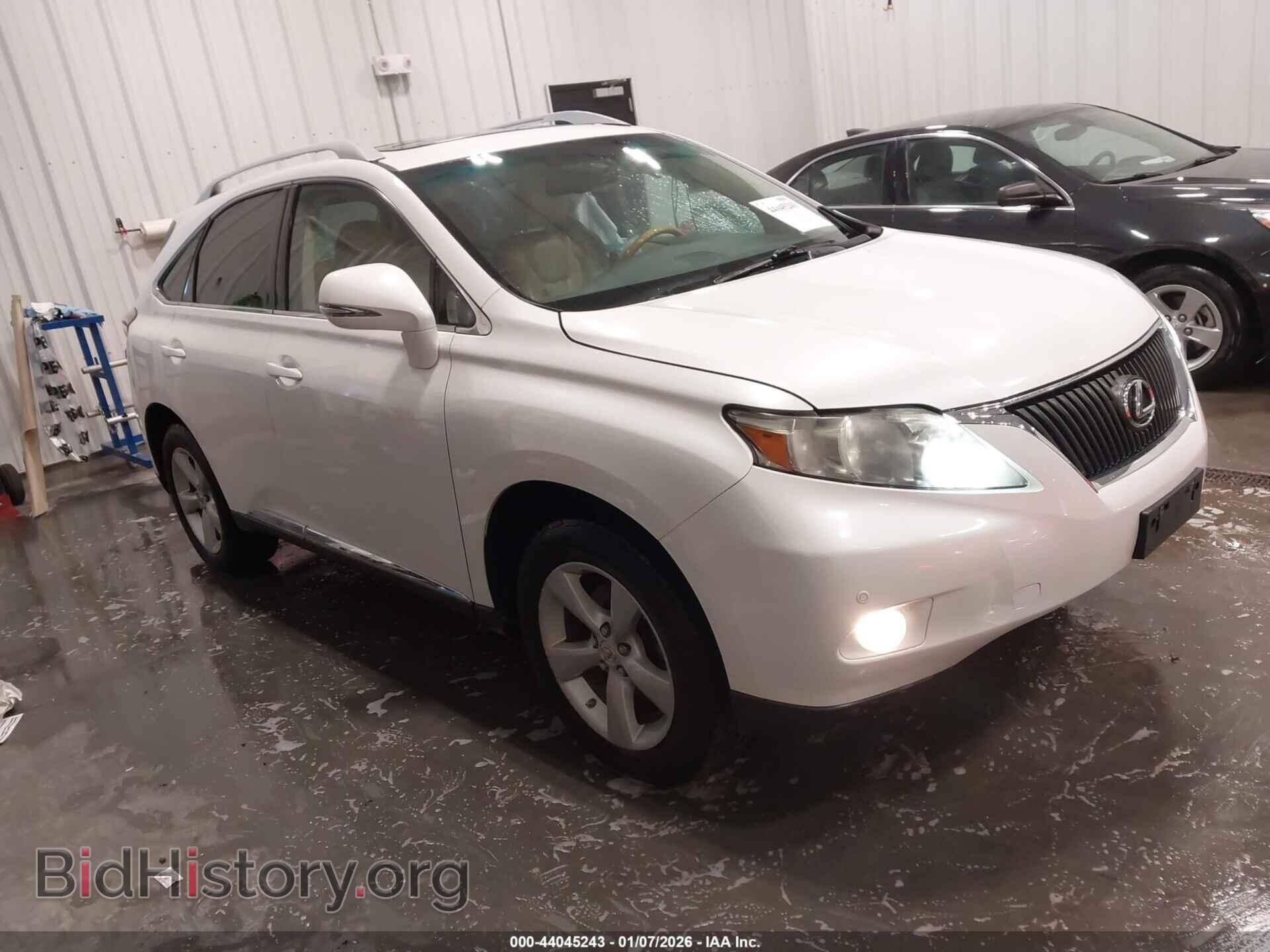 Photo 2T2BK1BA3CC146364 - LEXUS RX 350 2012